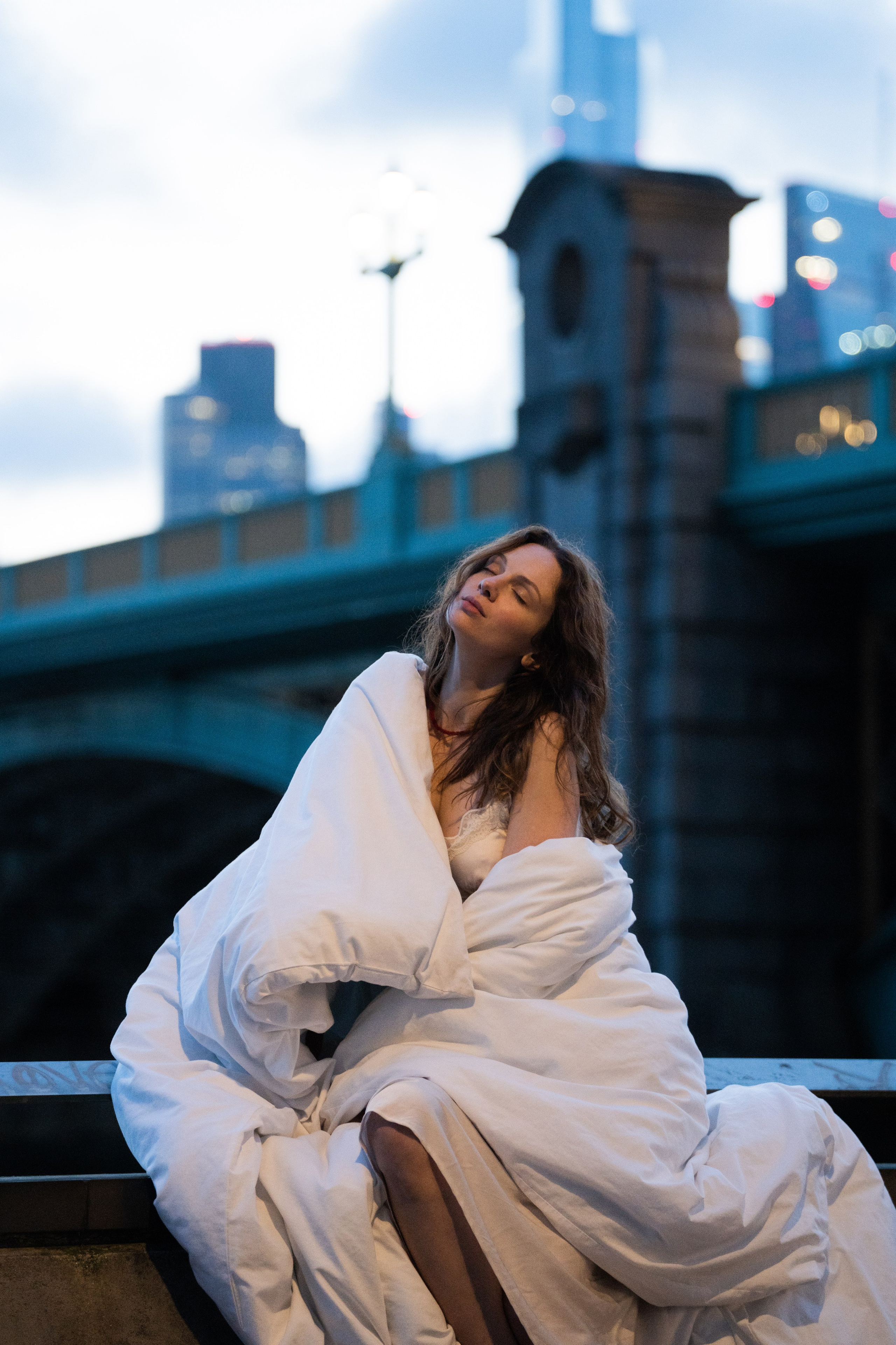 Sunrise in Lodnon. Photographer in London Daria Agafonova