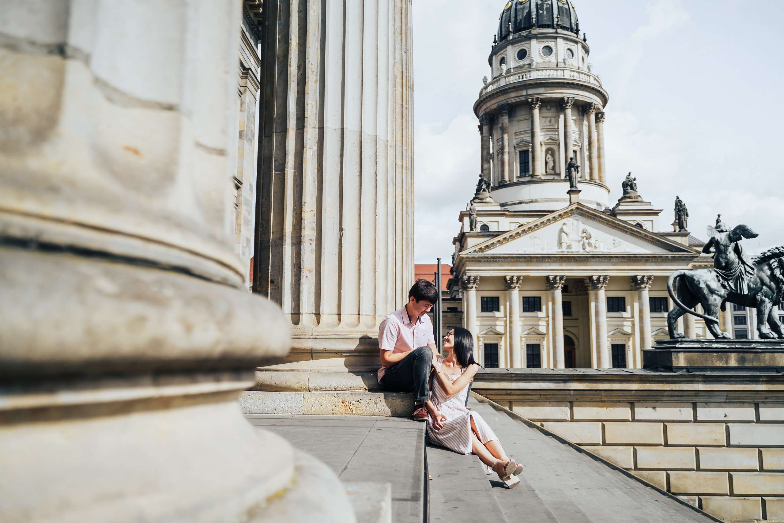 Love story in Germany. Photographer in London Daria Agafonova