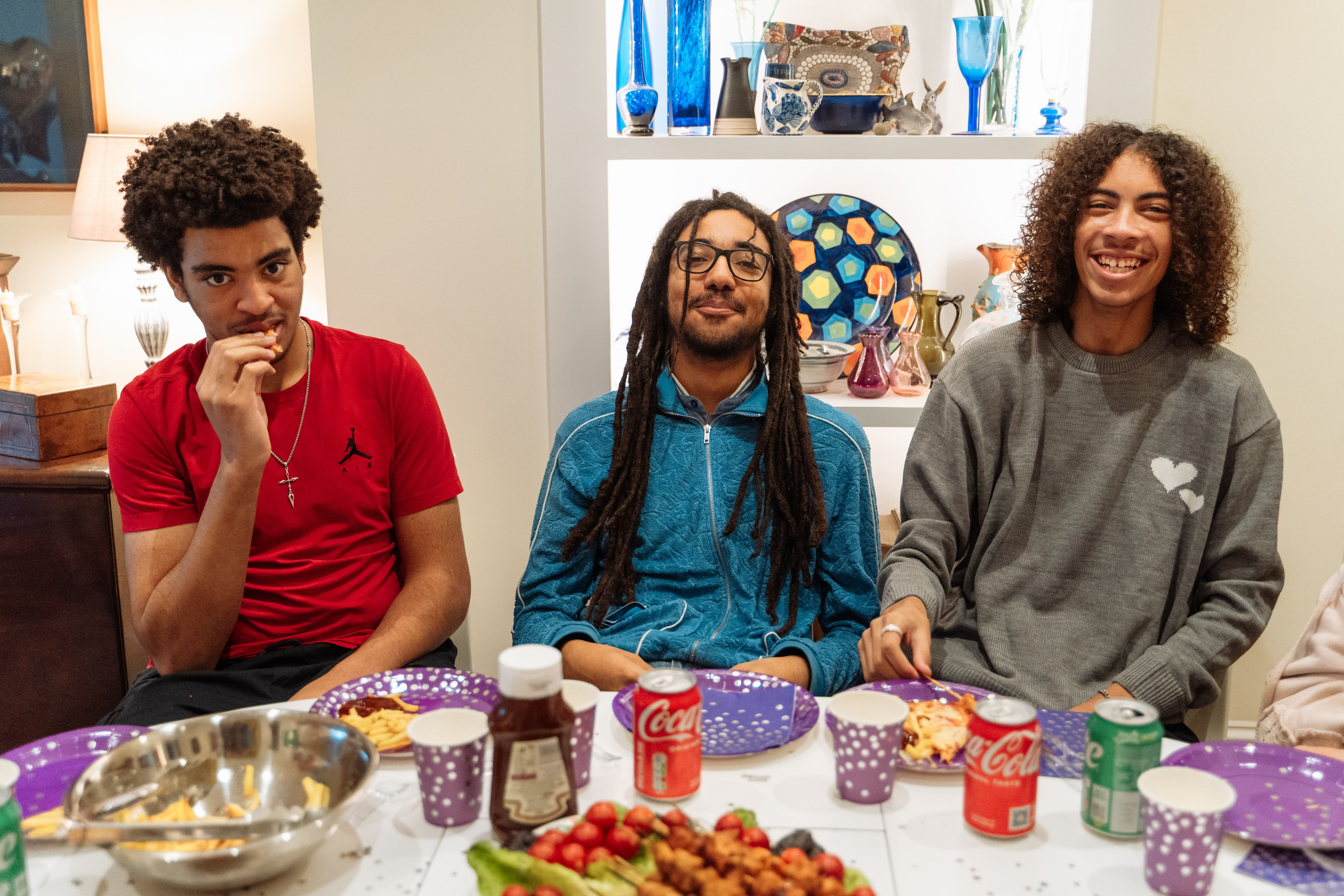 Home Birthday party. Photographer in London Daria Agafonova