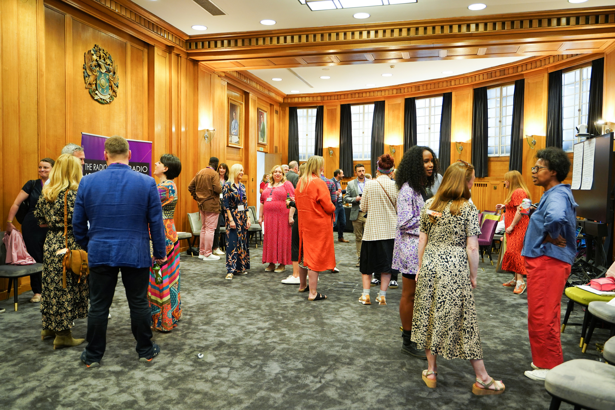 The radio academy mentoring program graduation. London. Photographer in London Daria Agafonova