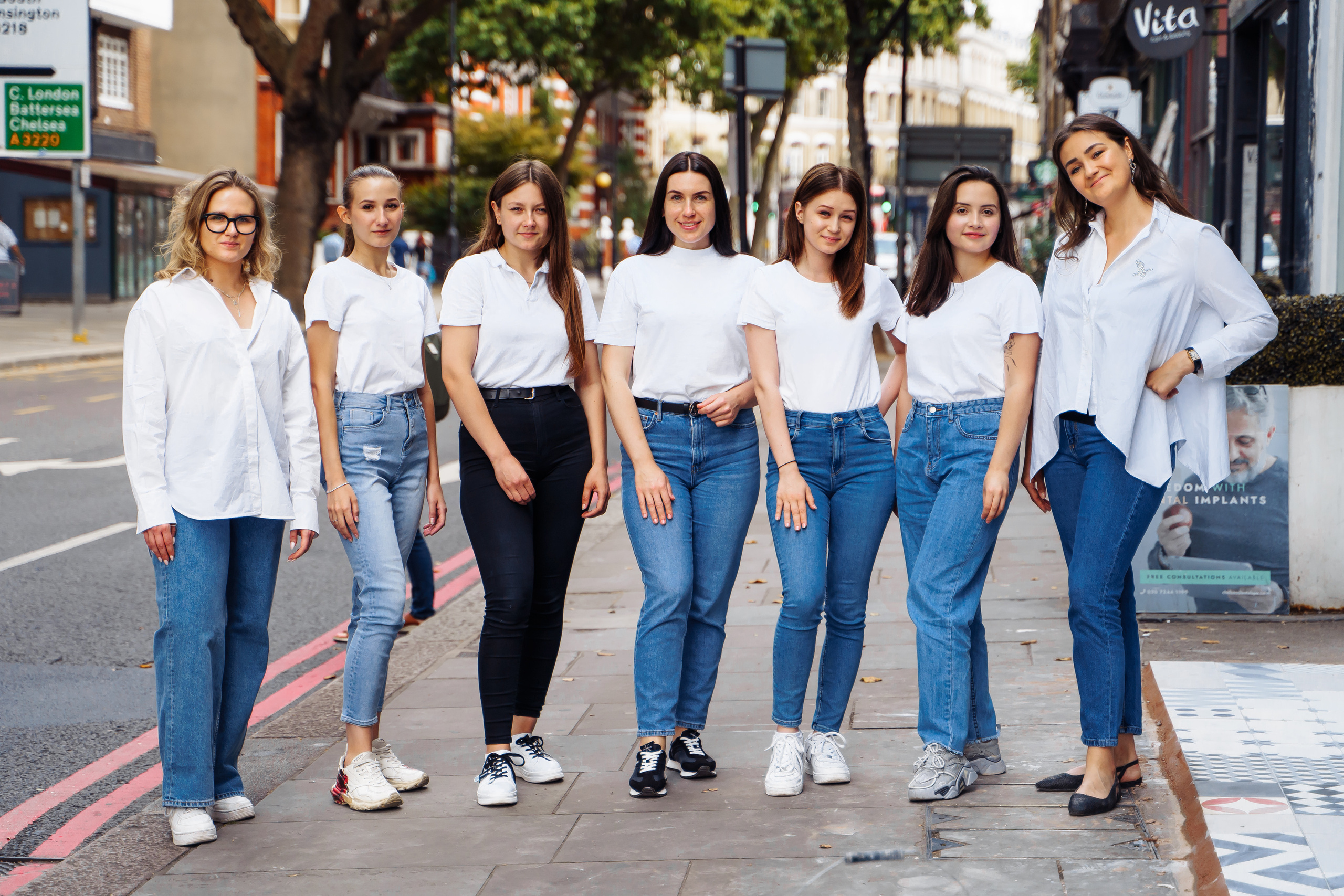 “Mriya” restaurant staff. London. Photographer in London Daria Agafonova