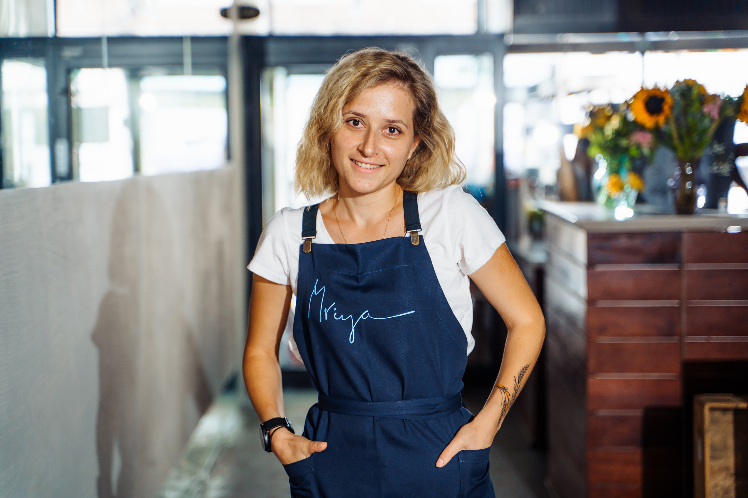 “Mriya” restaurant staff. London. Photographer in London Daria Agafonova