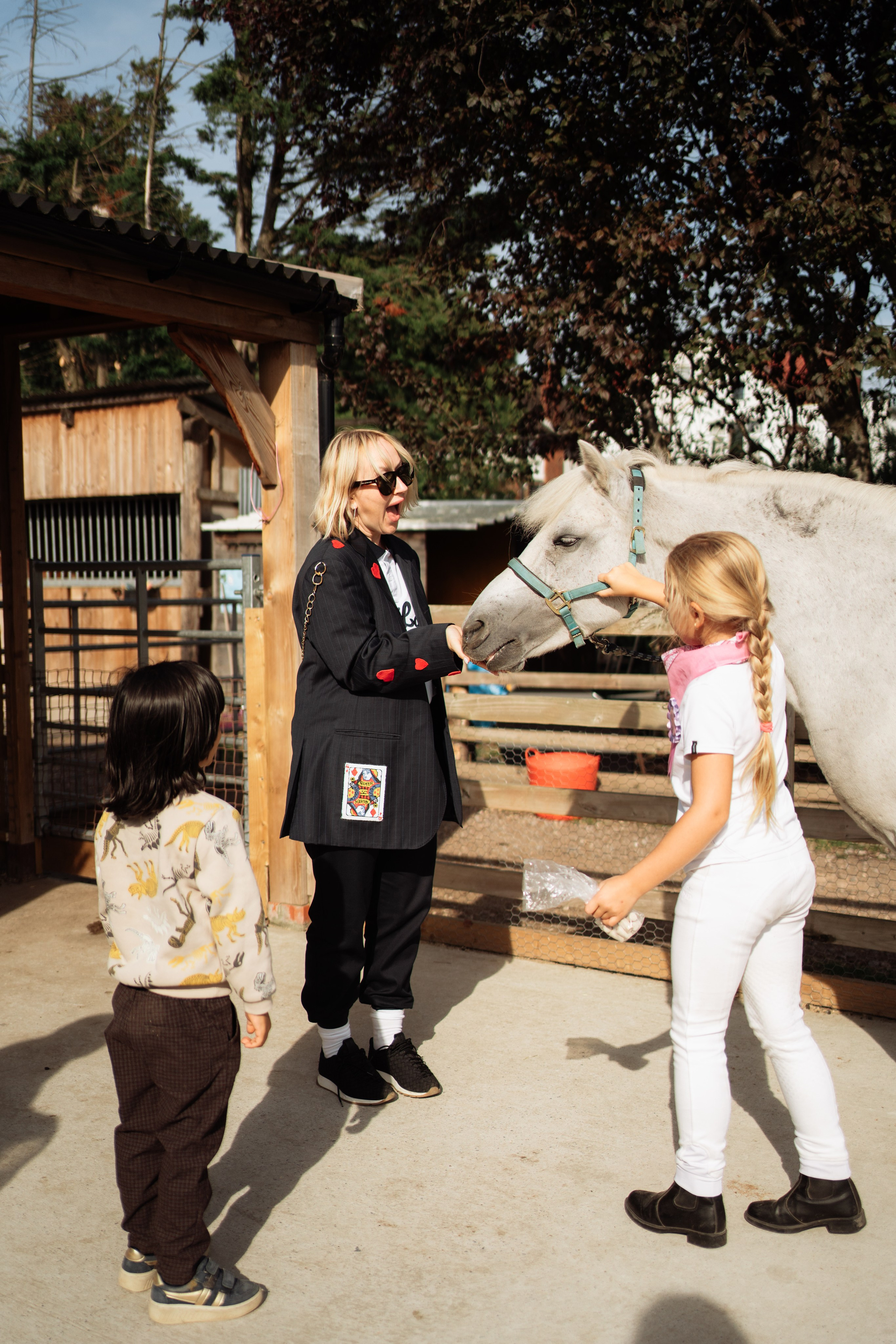 Horse party. Photographer in London Daria Agafonova