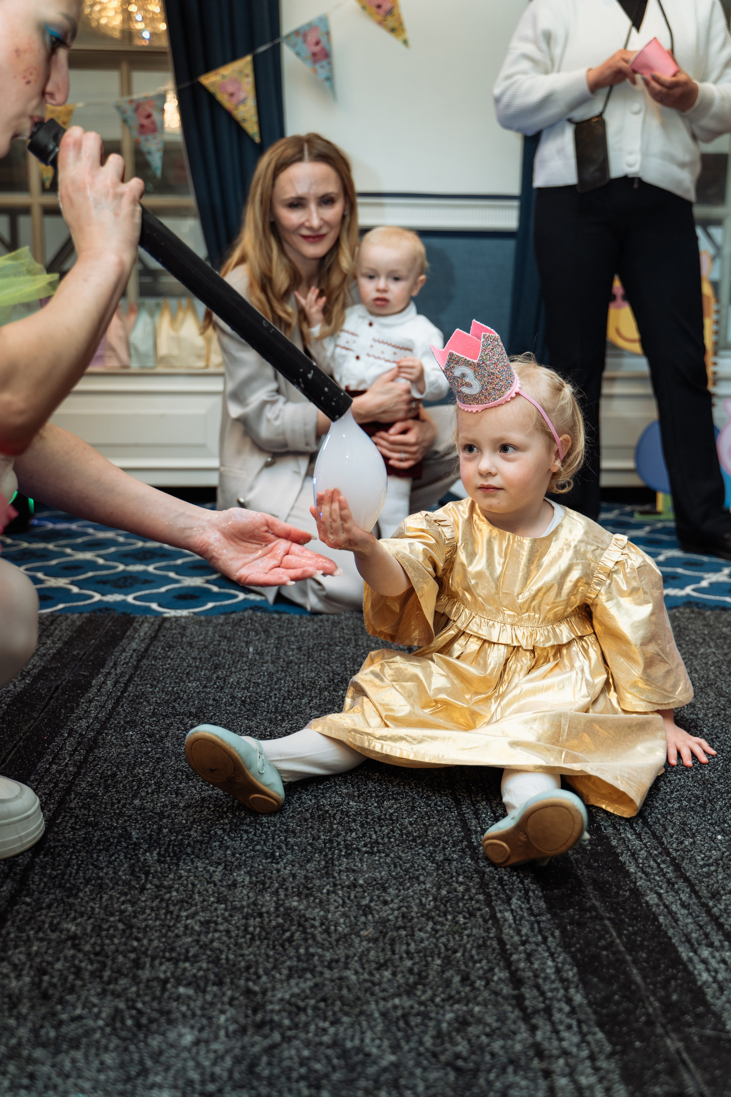 Peppa Pig Birthday party. Photographer in London Daria Agafonova