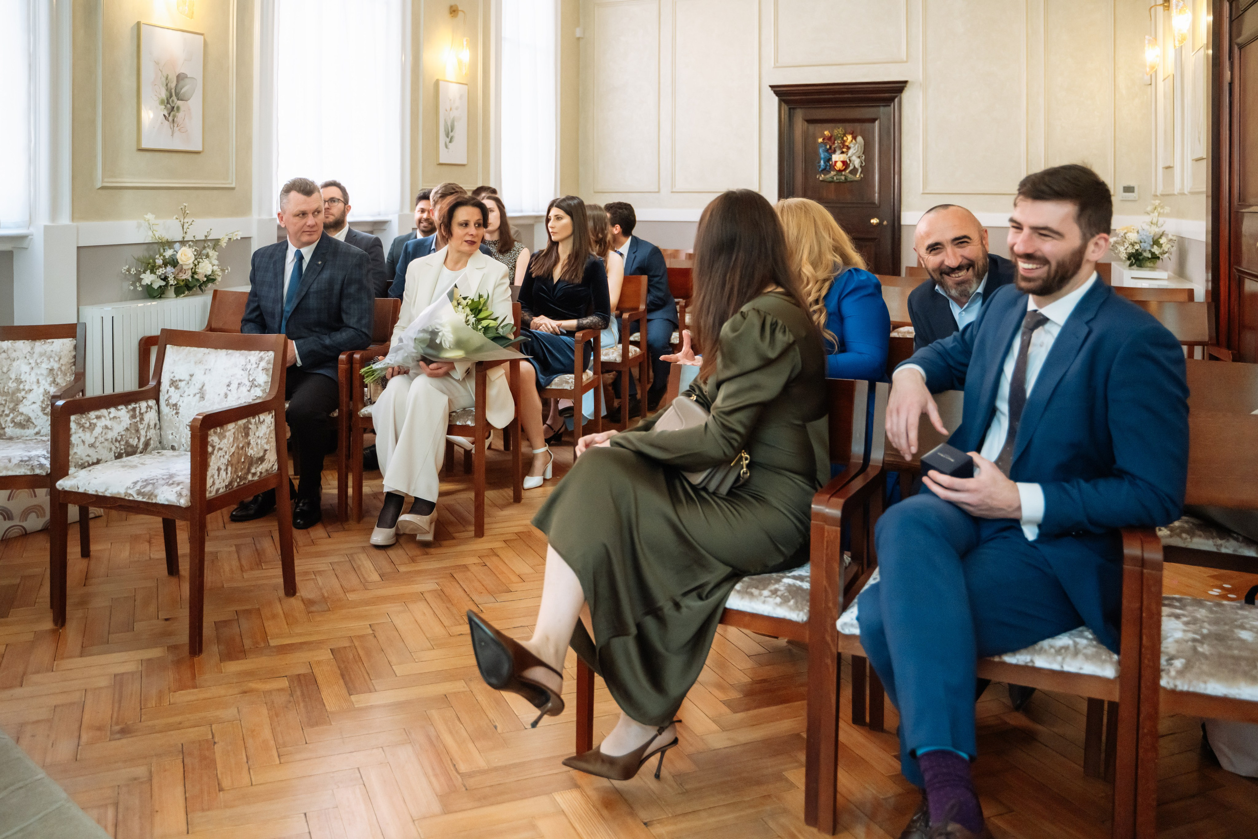 Kensington and Chelsea Register Office. Mia and Vlad. Photographer in London Daria Agafonova