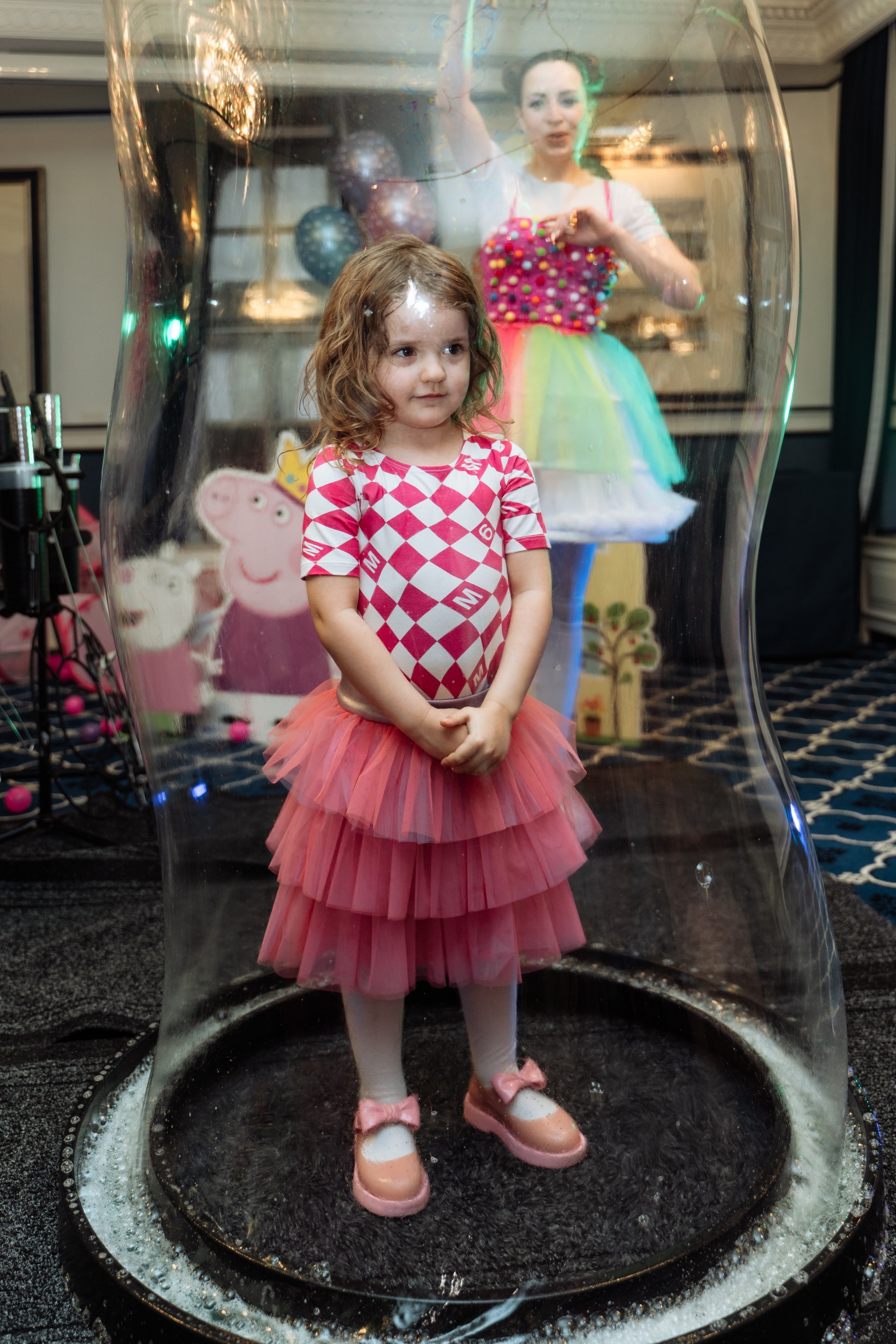 Peppa Pig Birthday party. Photographer in London Daria Agafonova