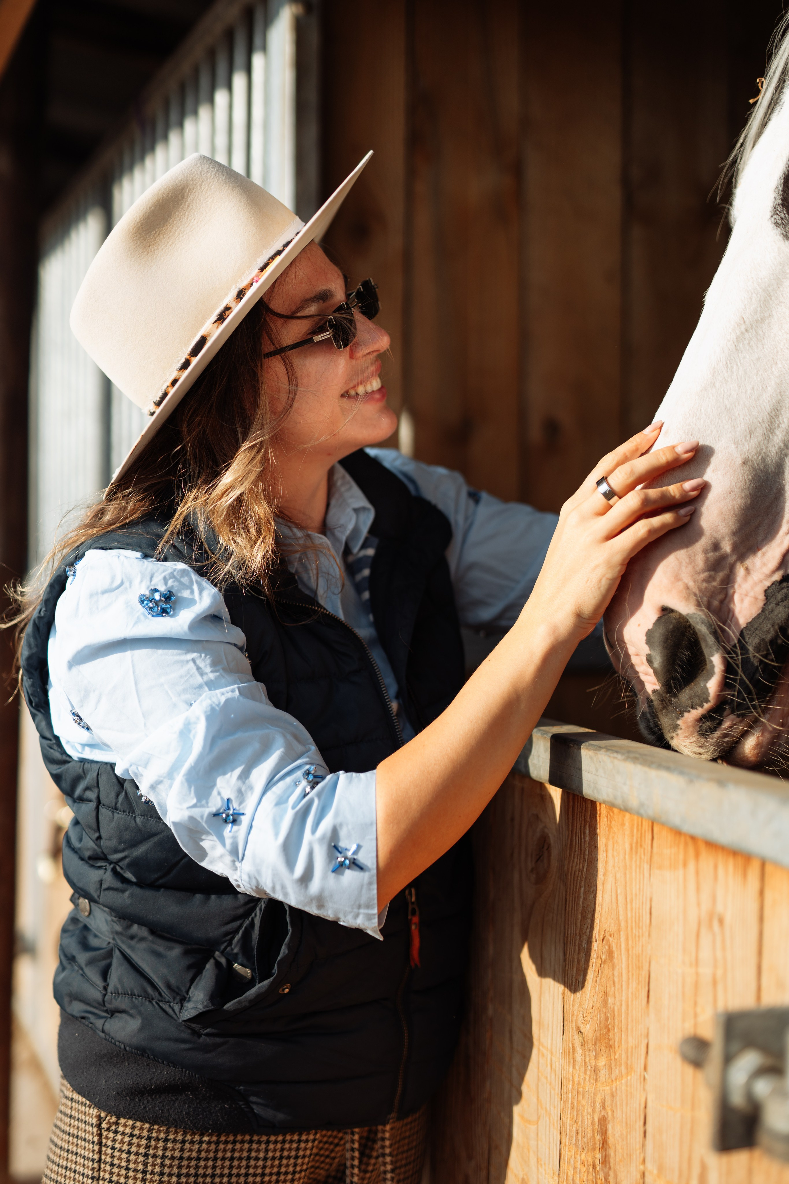 Horse party. Photographer in London Daria Agafonova