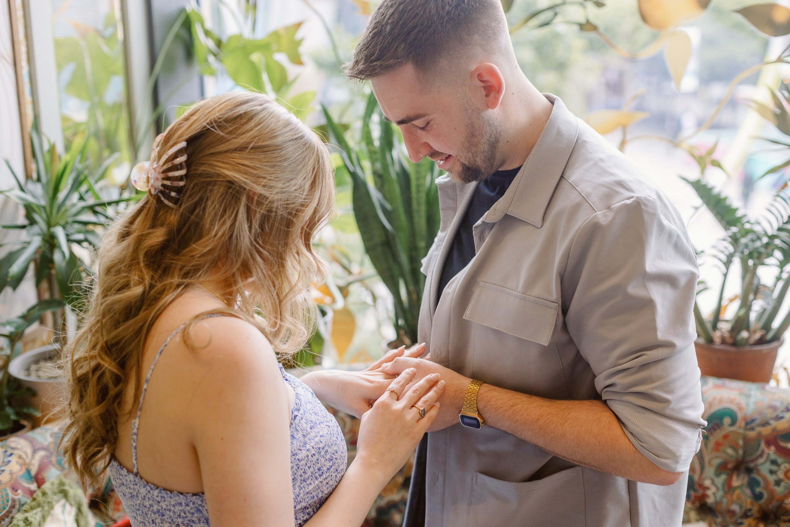 Marriage proposal. Anastasiia Tkachova — Photography & Branding