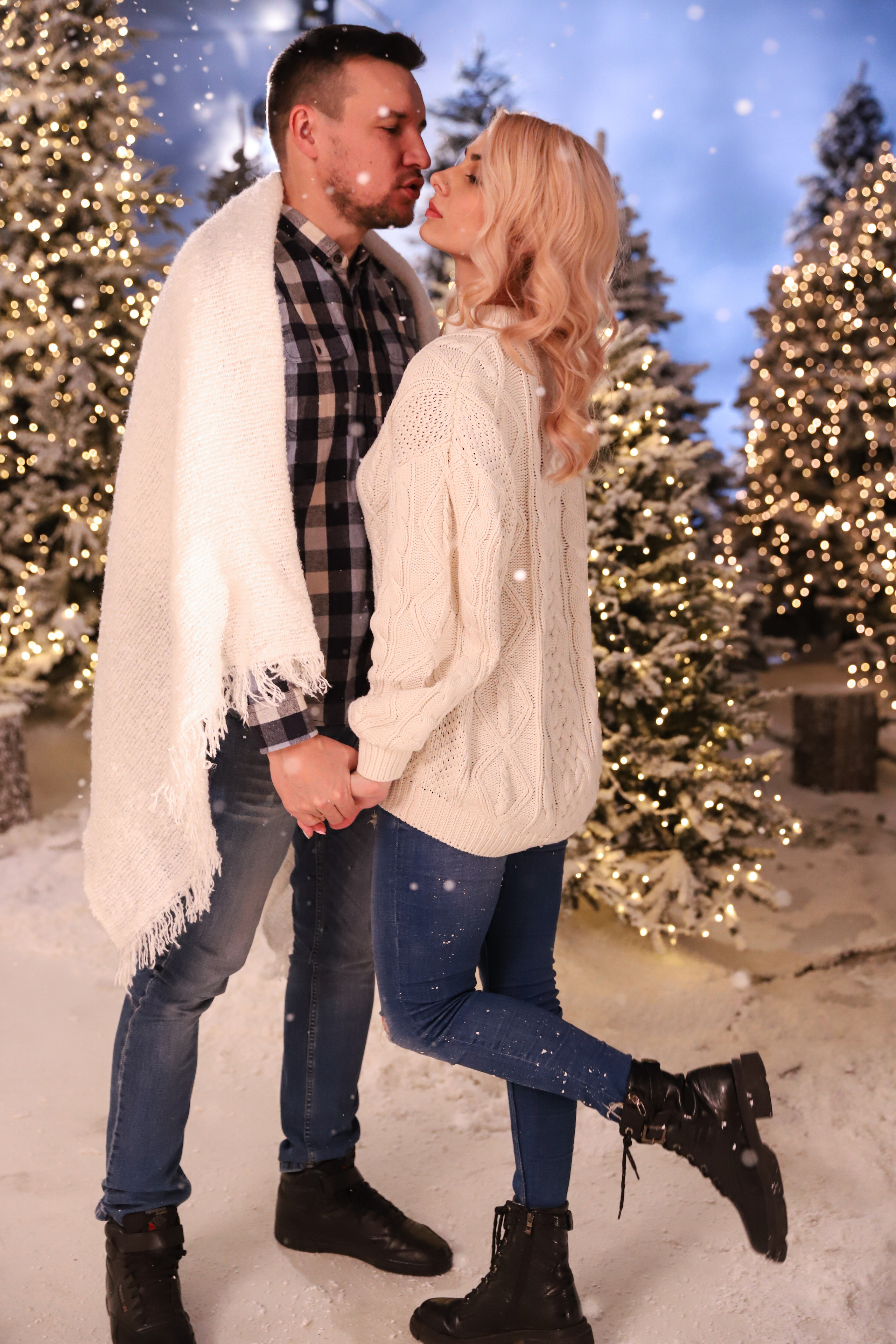 Фотосессия в заснеженном лесу. Сімейний та дитячий фотограф Київ, Ірпінь, Буча — Галина Пивоварова