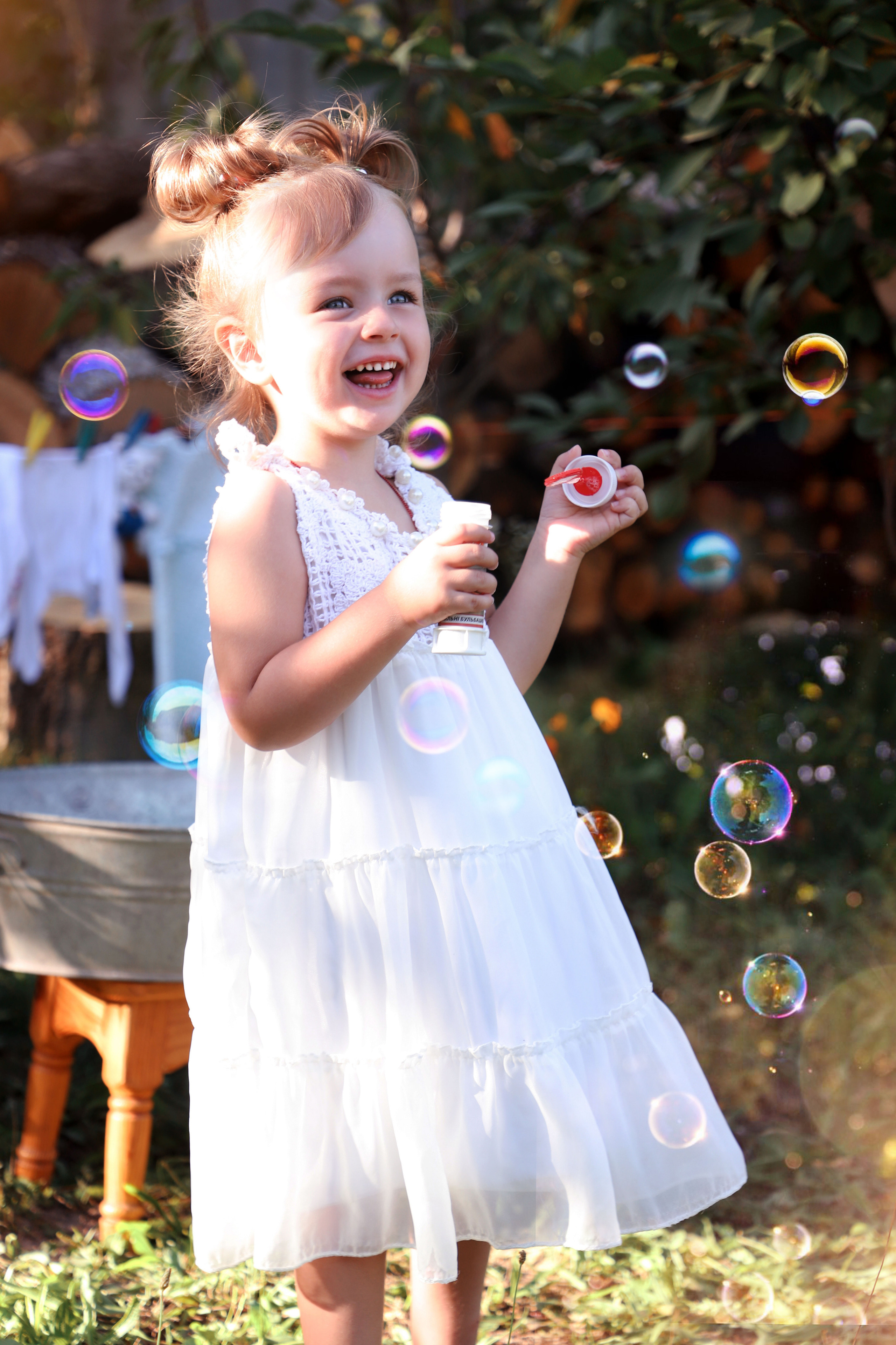 Дитяча фотосесія «Літо у бабусі». Сімейний та дитячий фотограф Київ, Ірпінь, Буча — Галина Пивоварова