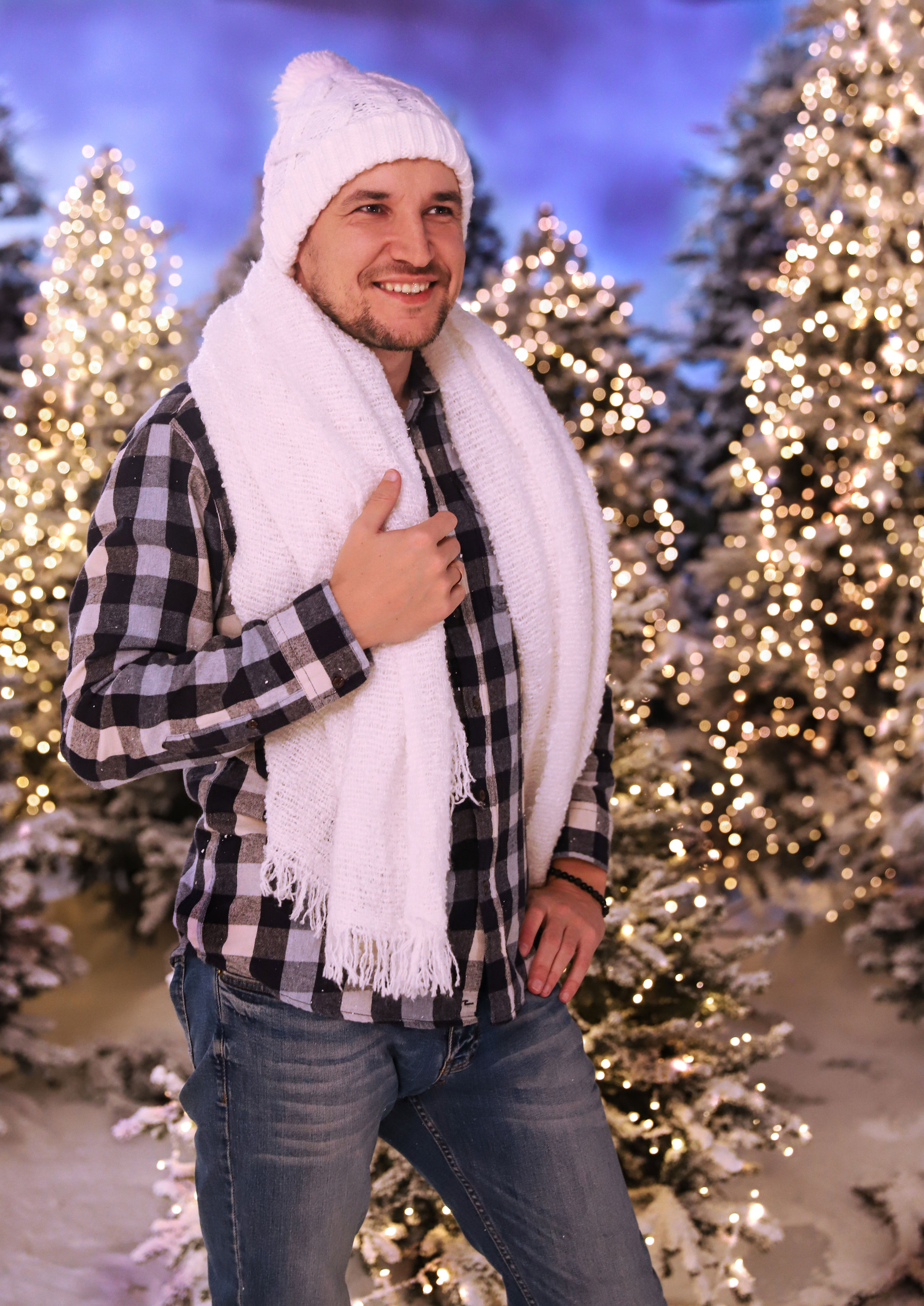 Семейная фотосессия в заснеженном лесу. Сімейний та дитячий фотограф Київ, Ірпінь, Буча — Галина Пивоварова