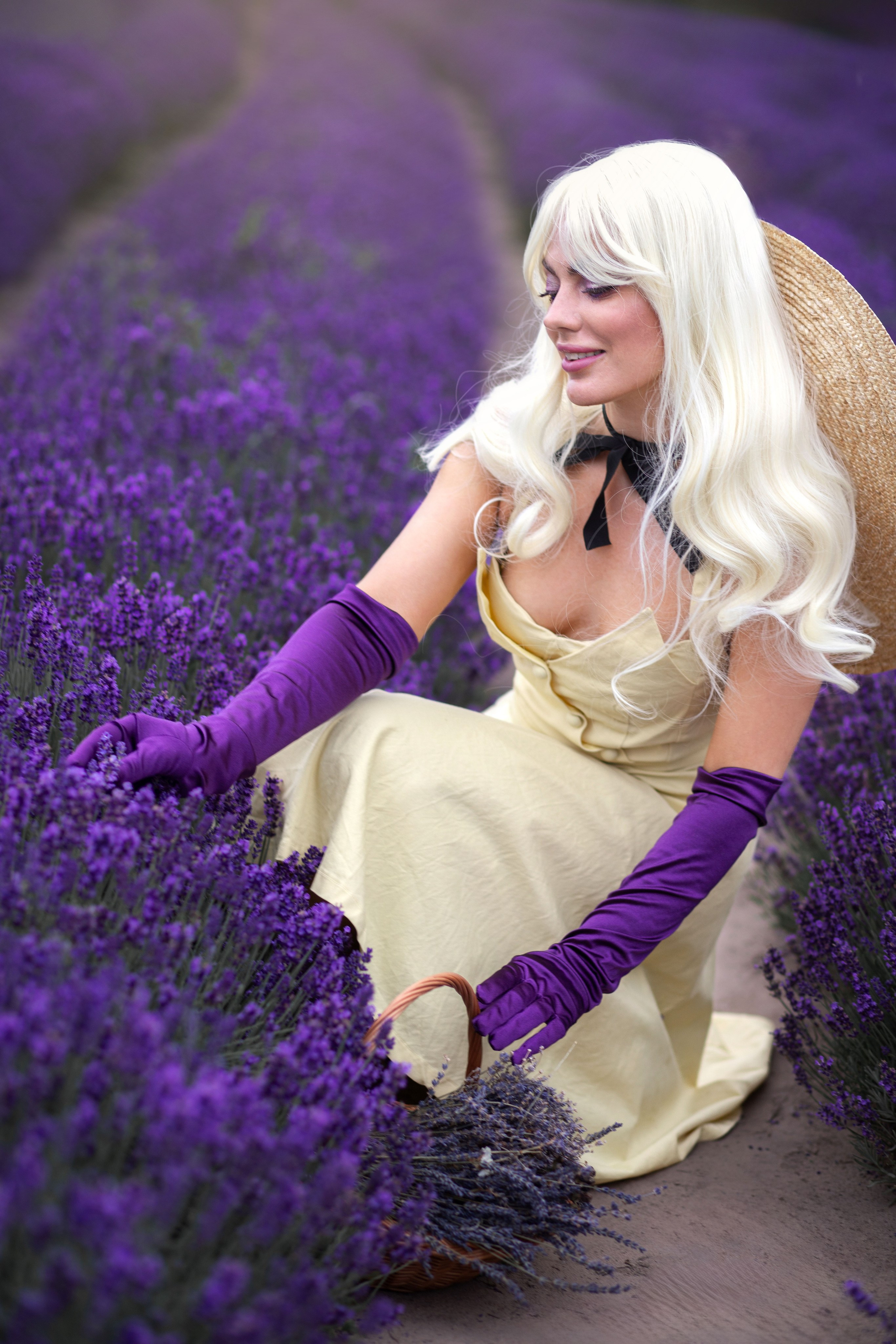 Лавандовий вечір з Олесею. Сімейний та дитячий фотограф Київ, Ірпінь, Буча — Галина Пивоварова