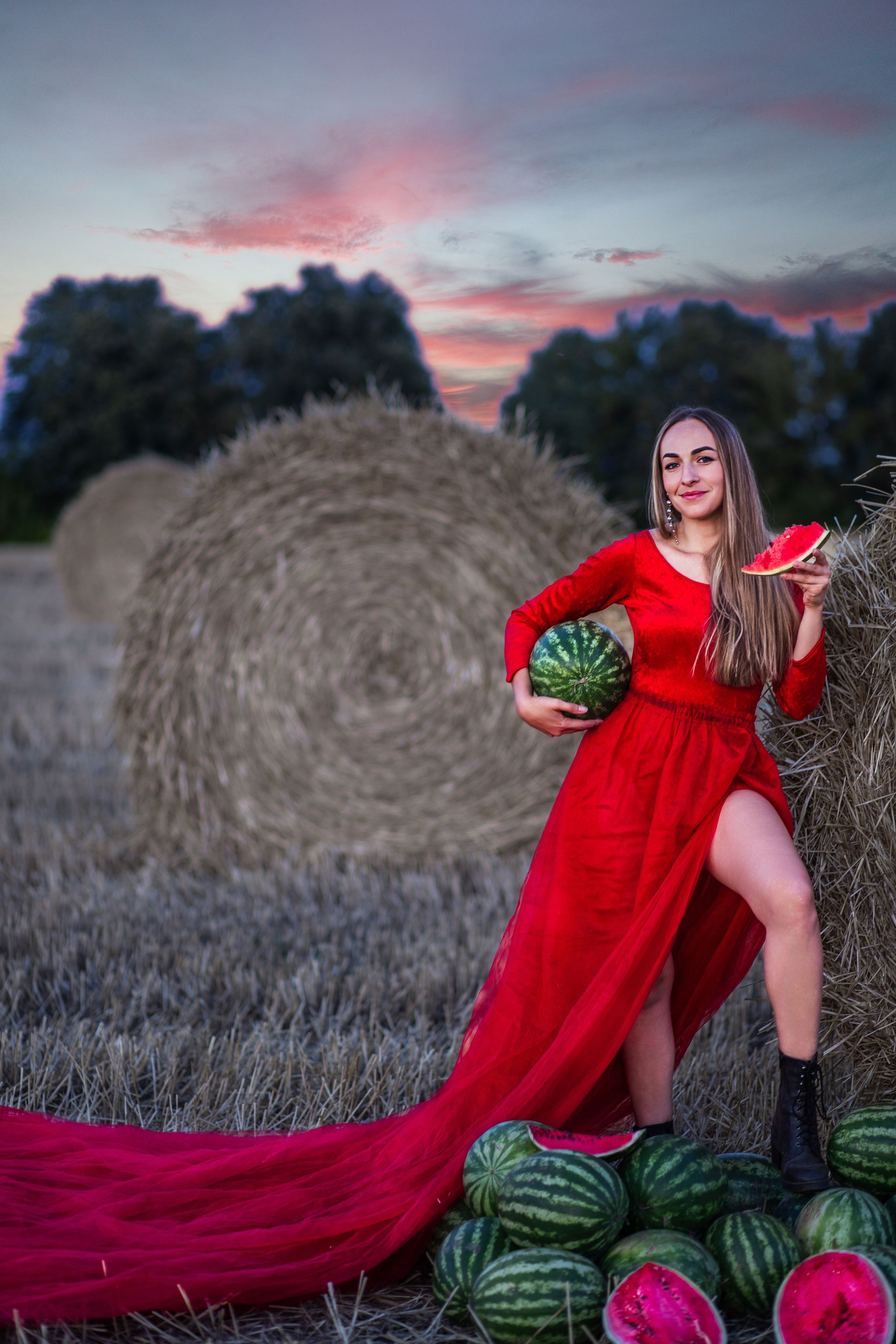 Фотозйомка в пшеничному полі з Альоною. Сімейний та дитячий фотограф Київ, Ірпінь, Буча — Галина Пивоварова