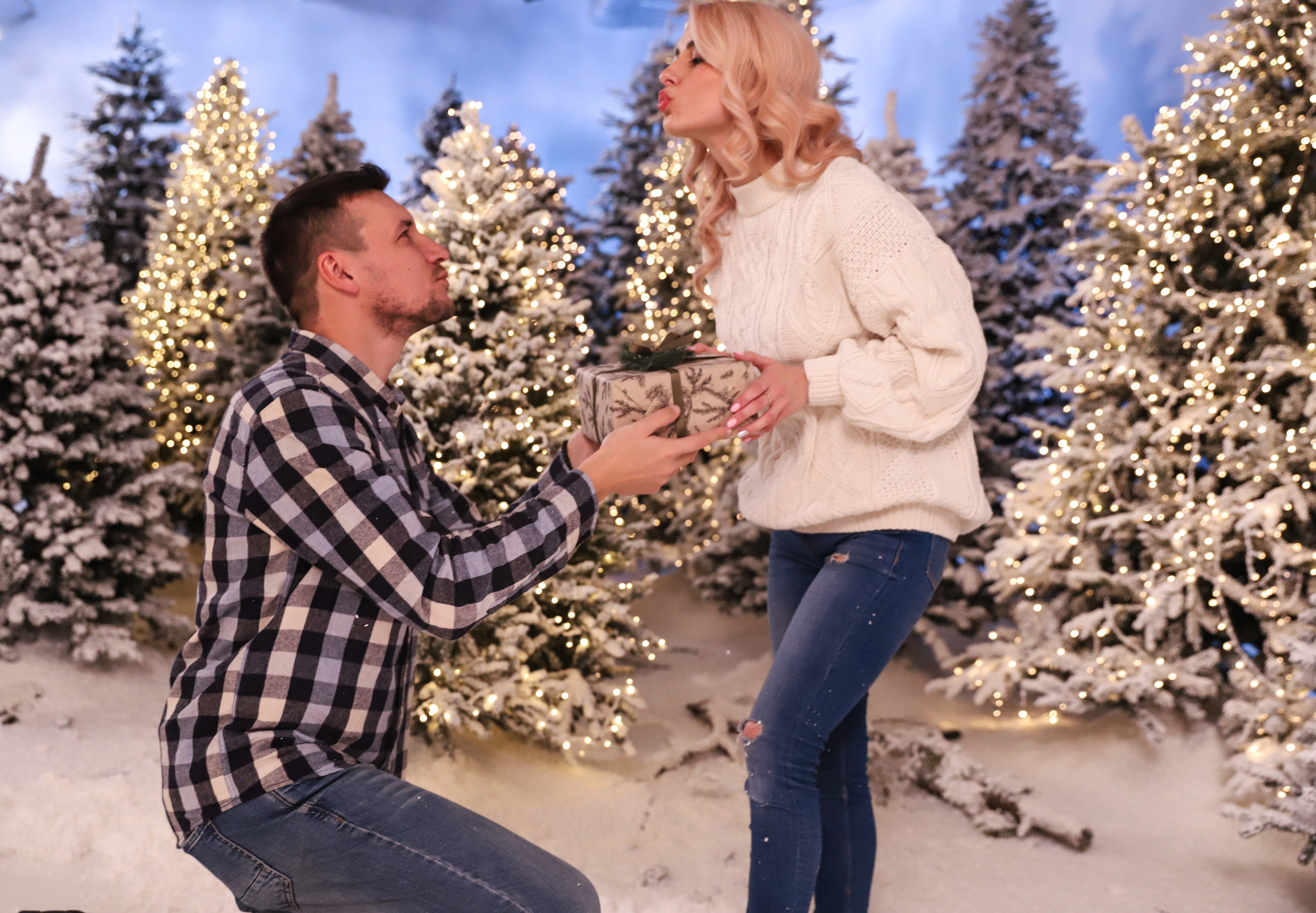 Фотосессия в заснеженном лесу. Сімейний та дитячий фотограф Київ, Ірпінь, Буча — Галина Пивоварова