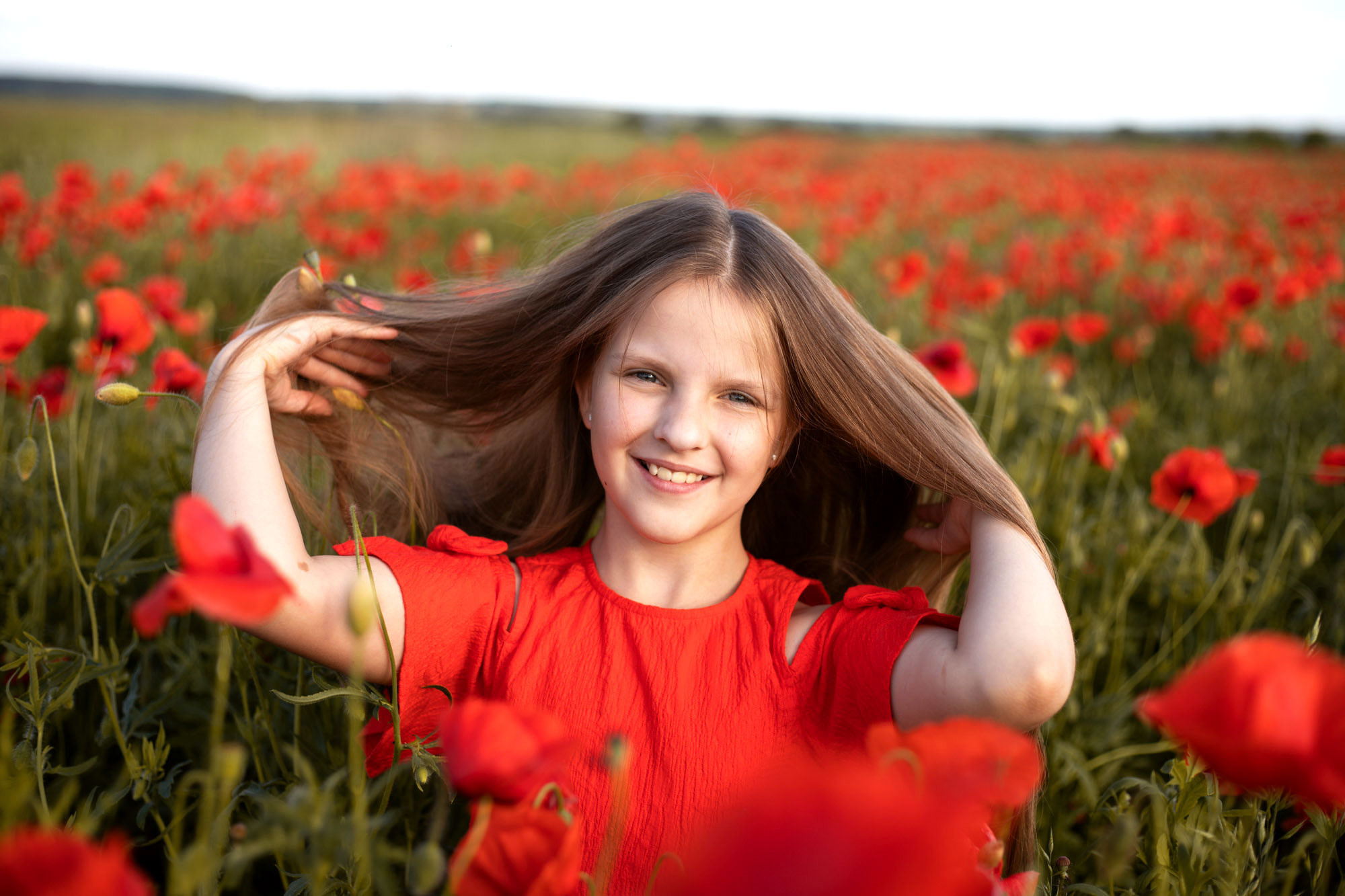 Фотосессия в маковом поле. Сімейний та дитячий фотограф Київ, Ірпінь, Буча — Галина Пивоварова