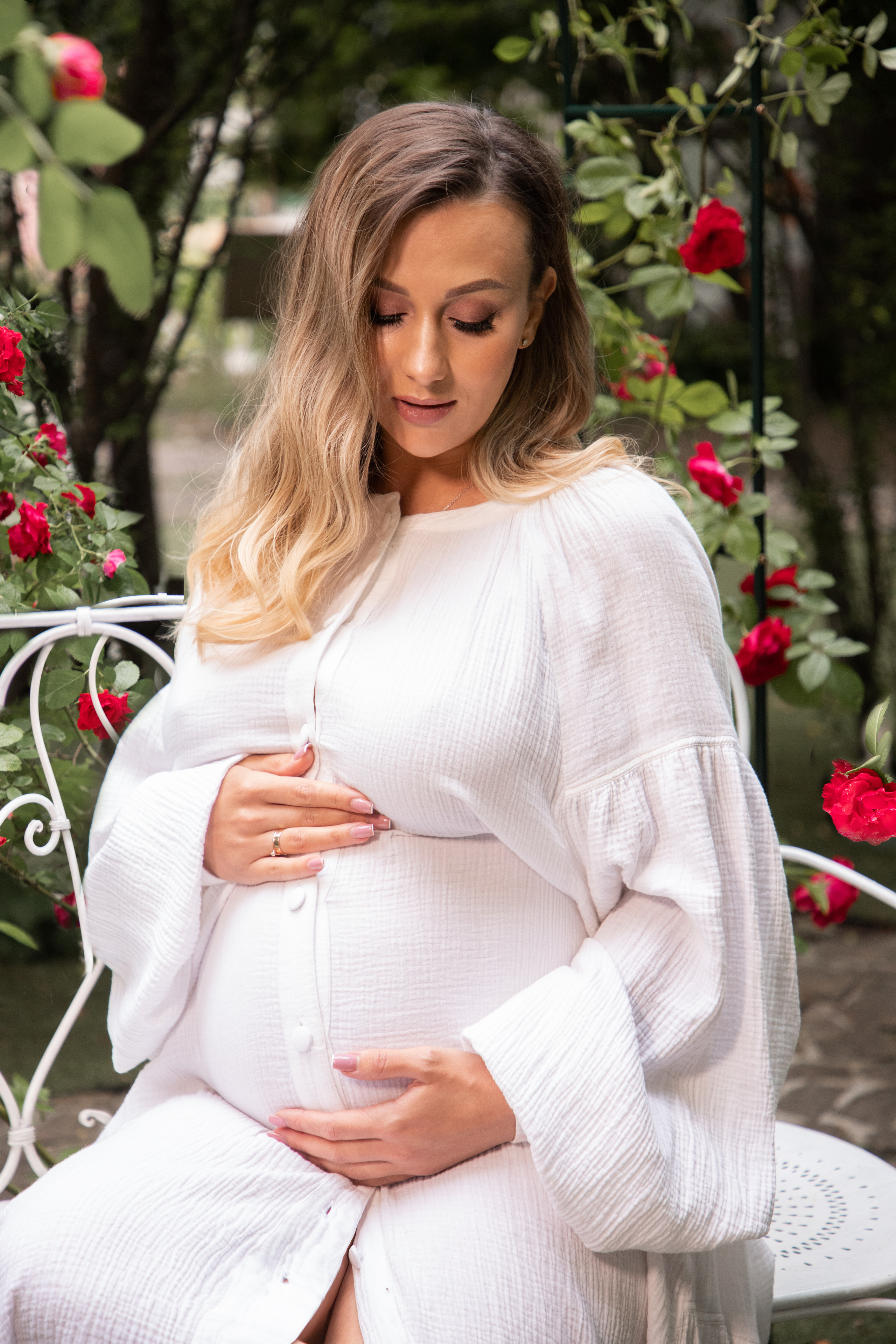 Фотосесія вагітності Тетяни «При НАДІЇ». Сімейний та дитячий фотограф Київ, Ірпінь, Буча — Галина Пивоварова