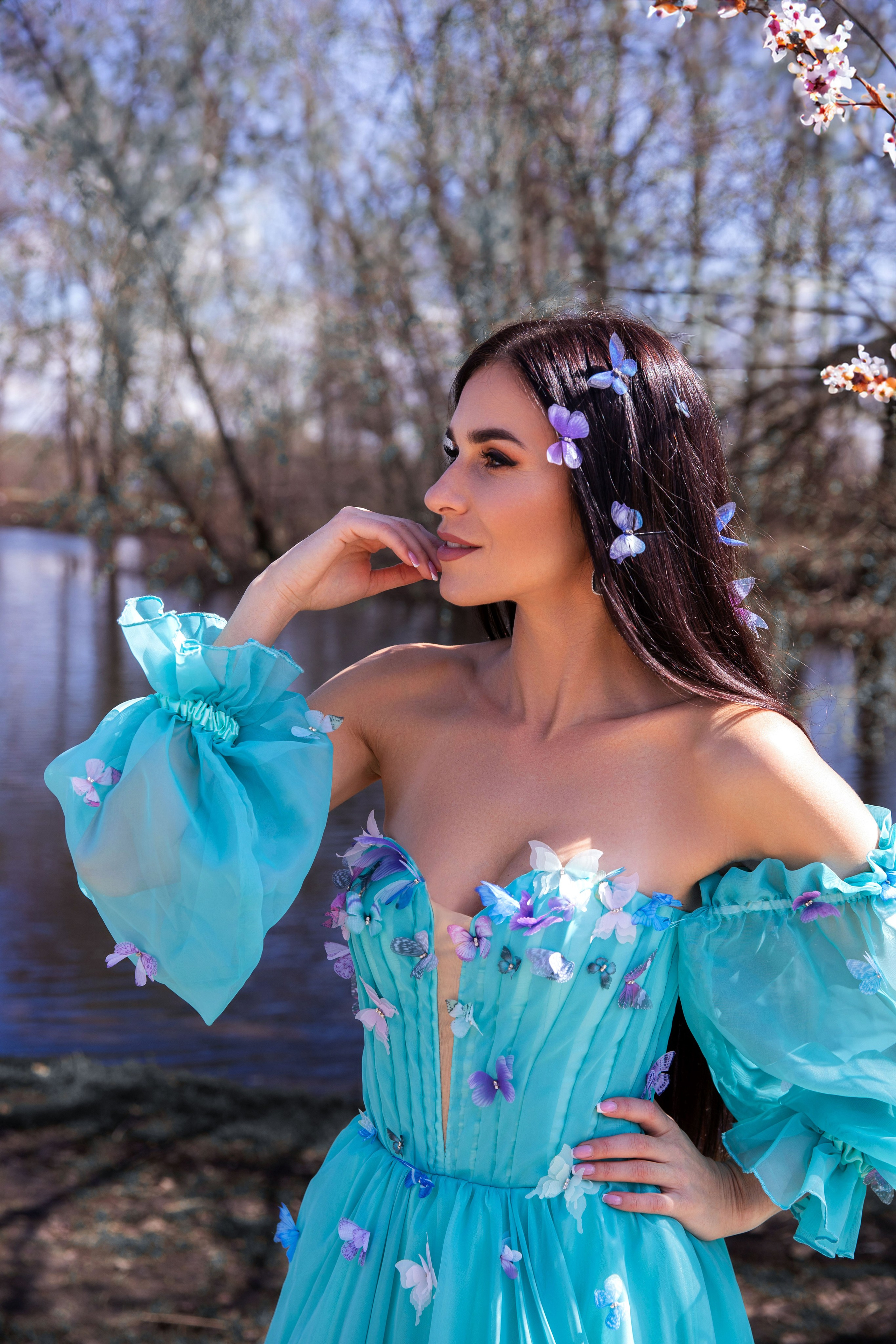 Жіноча фотозйомка «Весняне натхнення». Сімейний та дитячий фотограф Київ, Ірпінь, Буча — Галина Пивоварова