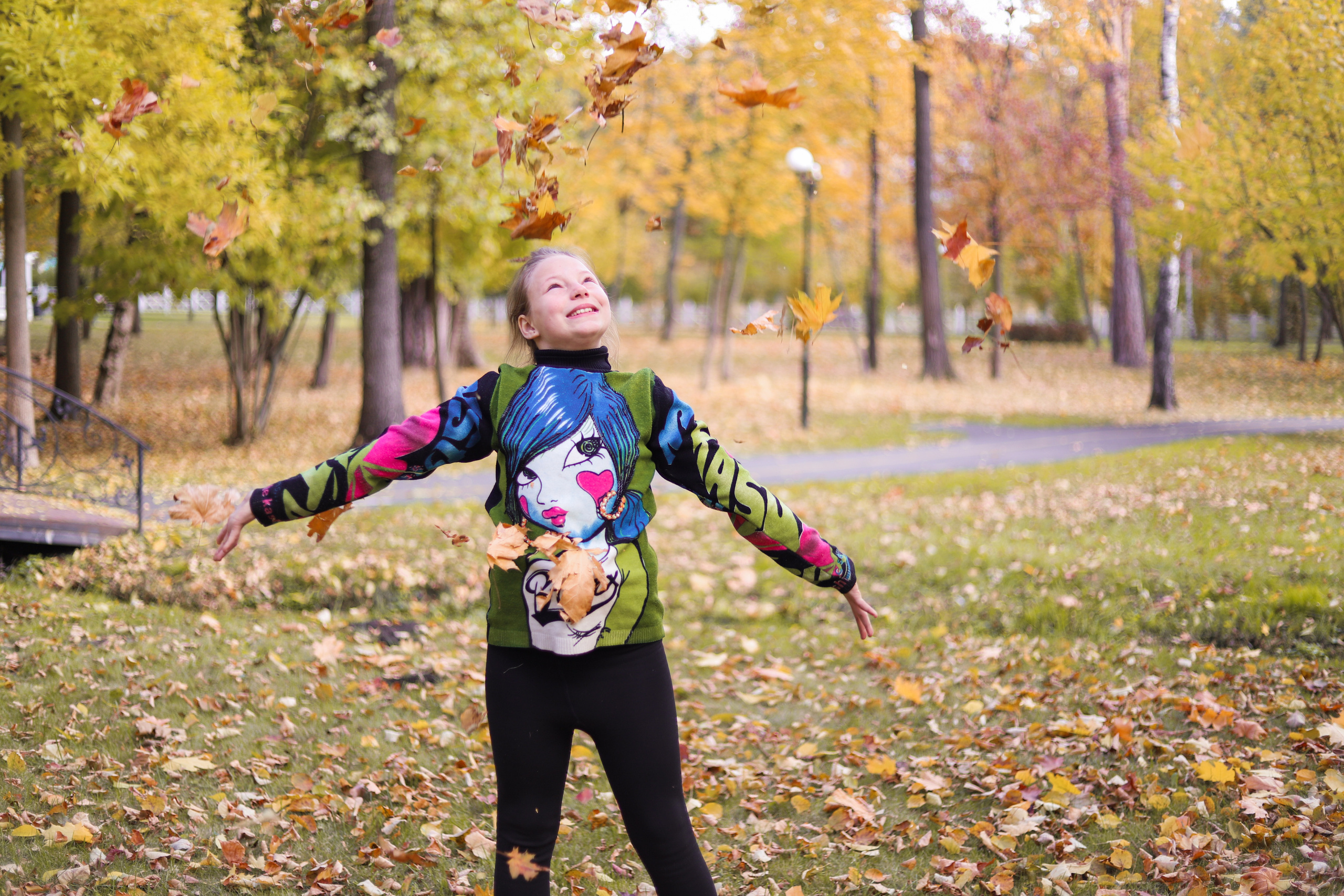 Школьная осенняя фотопрогулка. Сімейний та дитячий фотограф Київ, Ірпінь, Буча — Галина Пивоварова