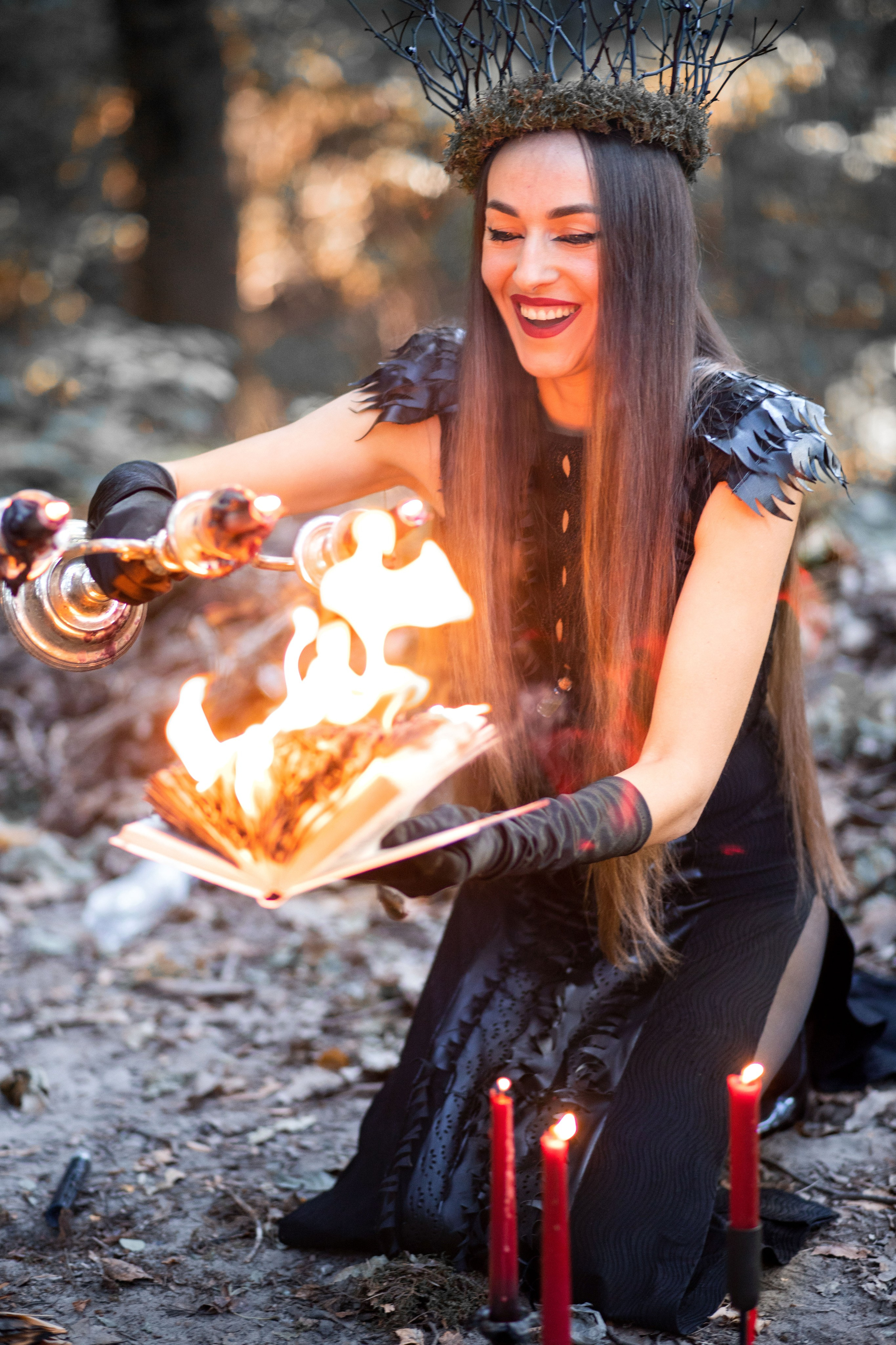 Містична фотозйомка «Відьми». Сімейний та дитячий фотограф Київ, Ірпінь, Буча — Галина Пивоварова