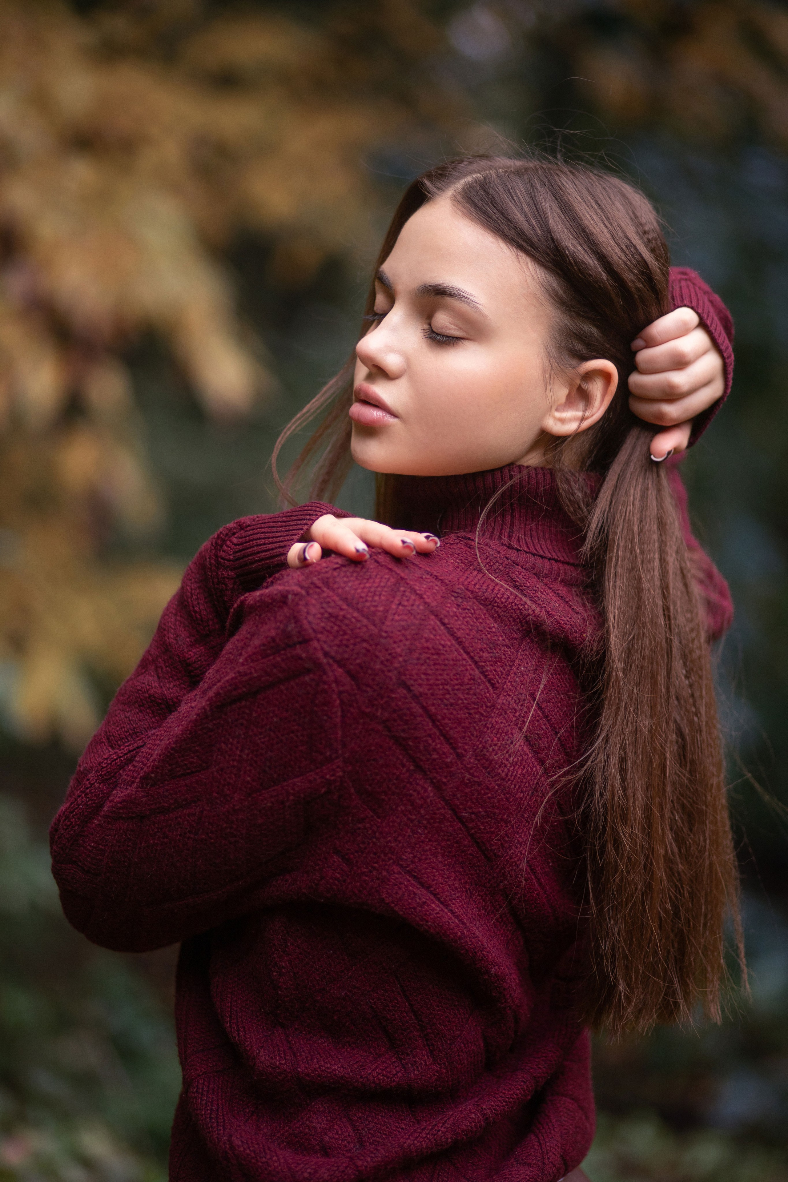 Осіння фотозйомка з Діаною. Сімейний та дитячий фотограф Київ, Ірпінь, Буча — Галина Пивоварова