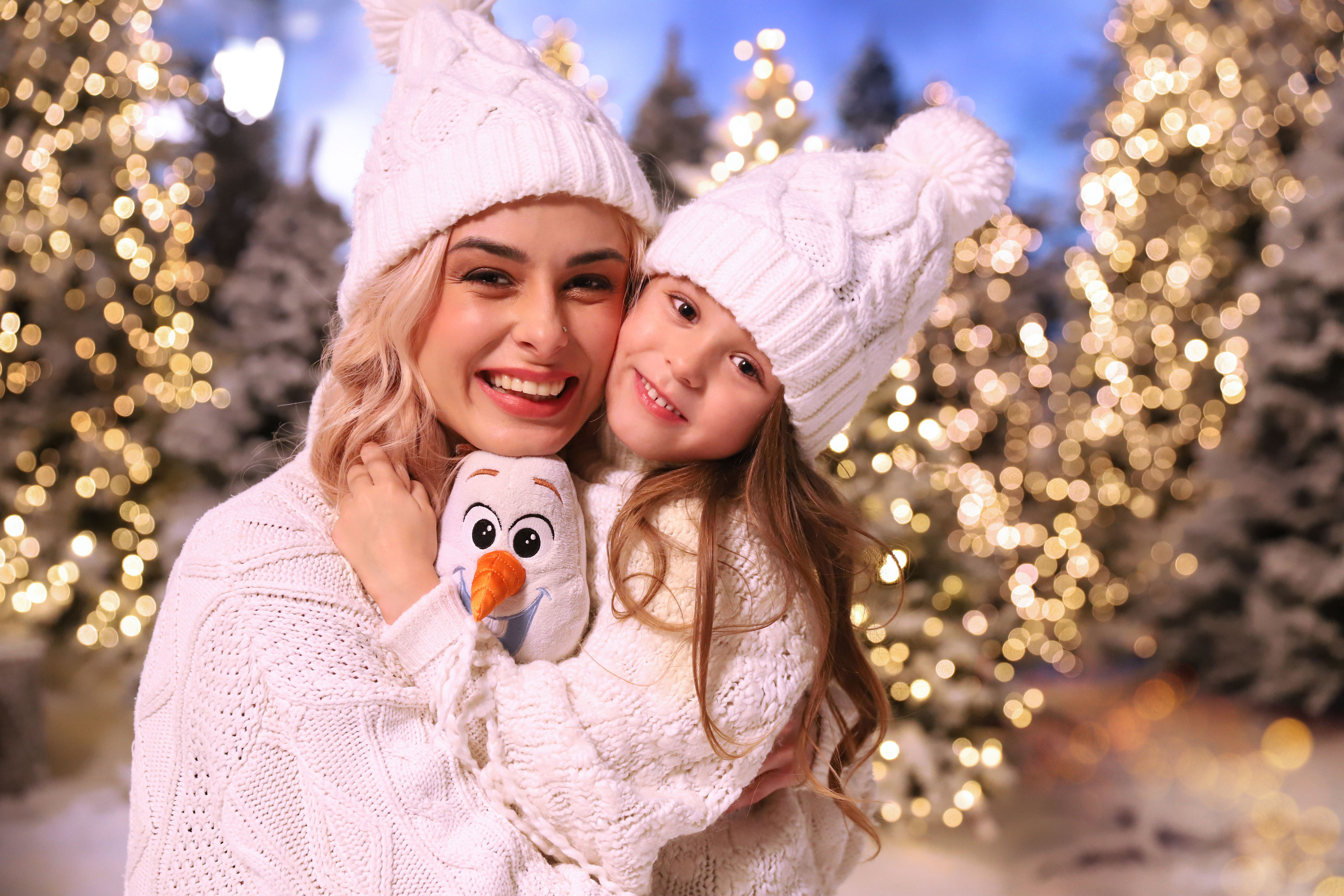 Семейная фотосессия в заснеженном лесу. Сімейний та дитячий фотограф Київ, Ірпінь, Буча — Галина Пивоварова