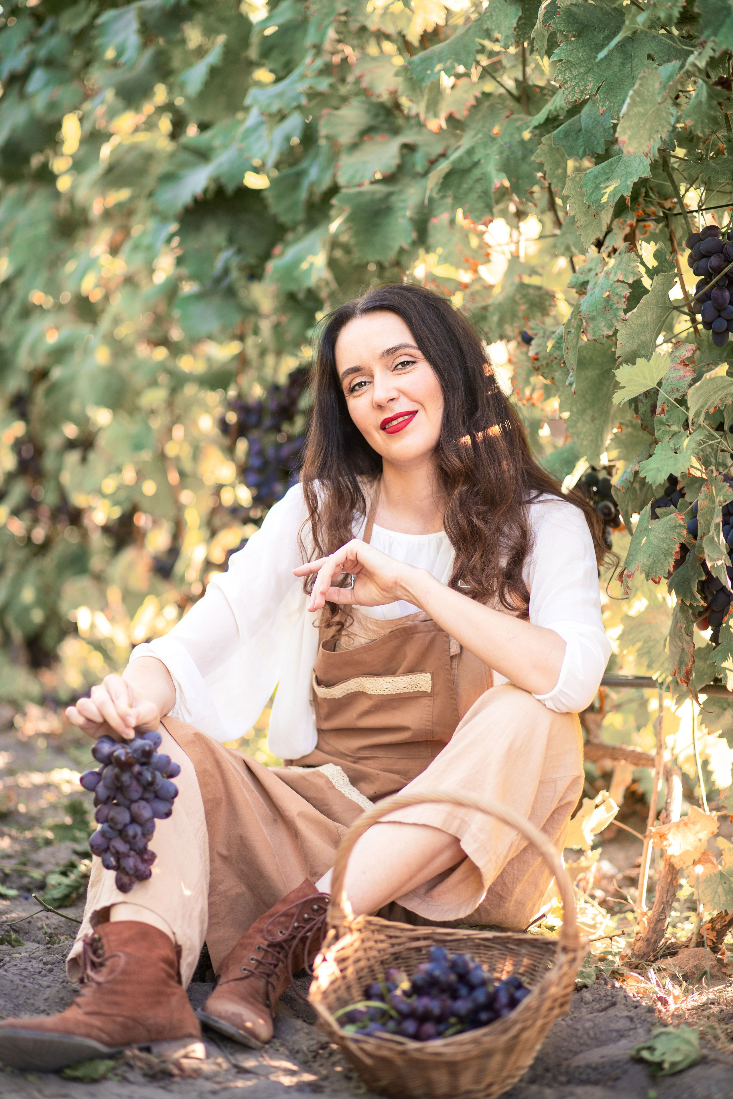 Фотозйомка в винограднику з Тетяною. Сімейний та дитячий фотограф Київ, Ірпінь, Буча — Галина Пивоварова