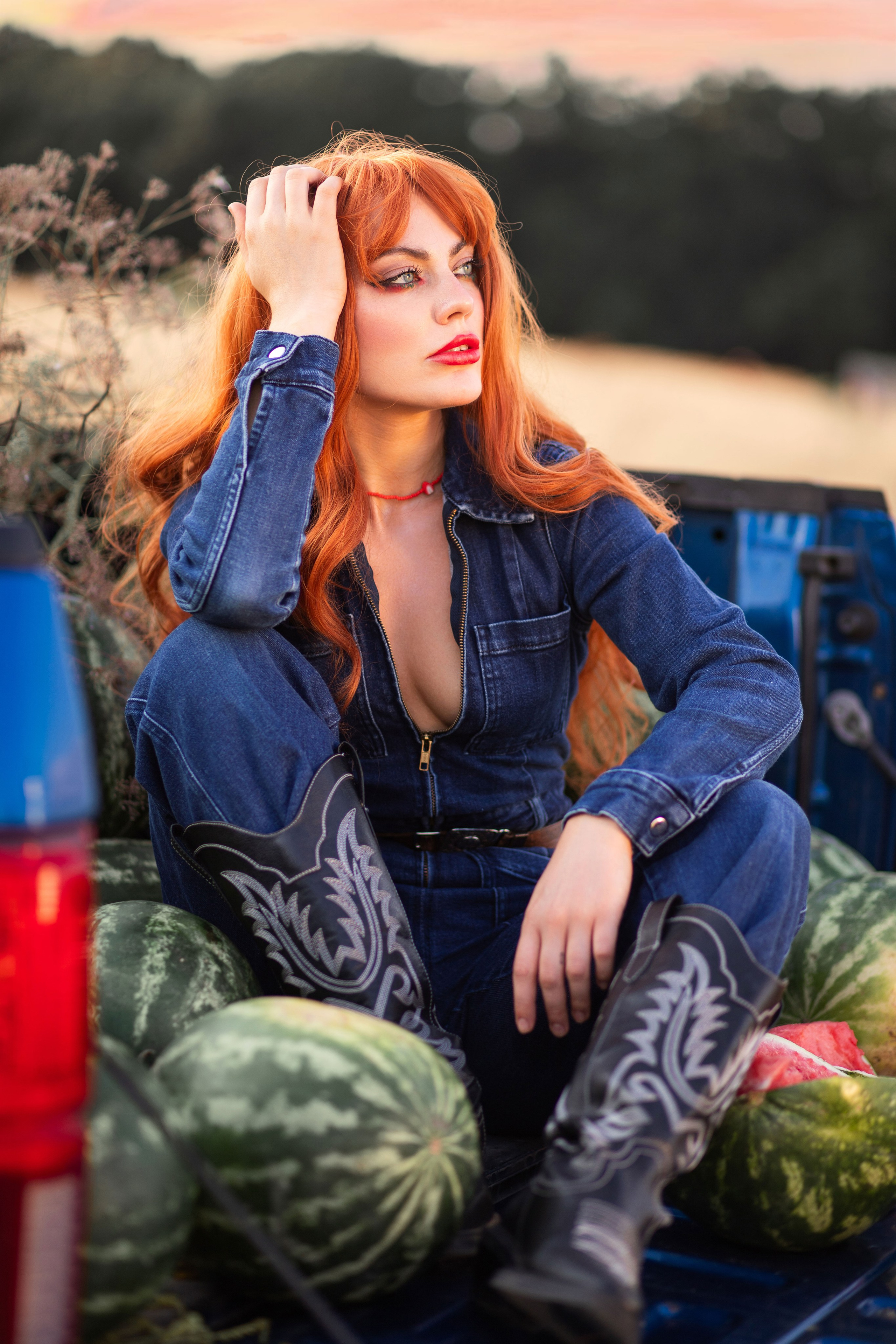 Соковита гарбузова фотозйомка з Олесею. Сімейний та дитячий фотограф Київ, Ірпінь, Буча — Галина Пивоварова