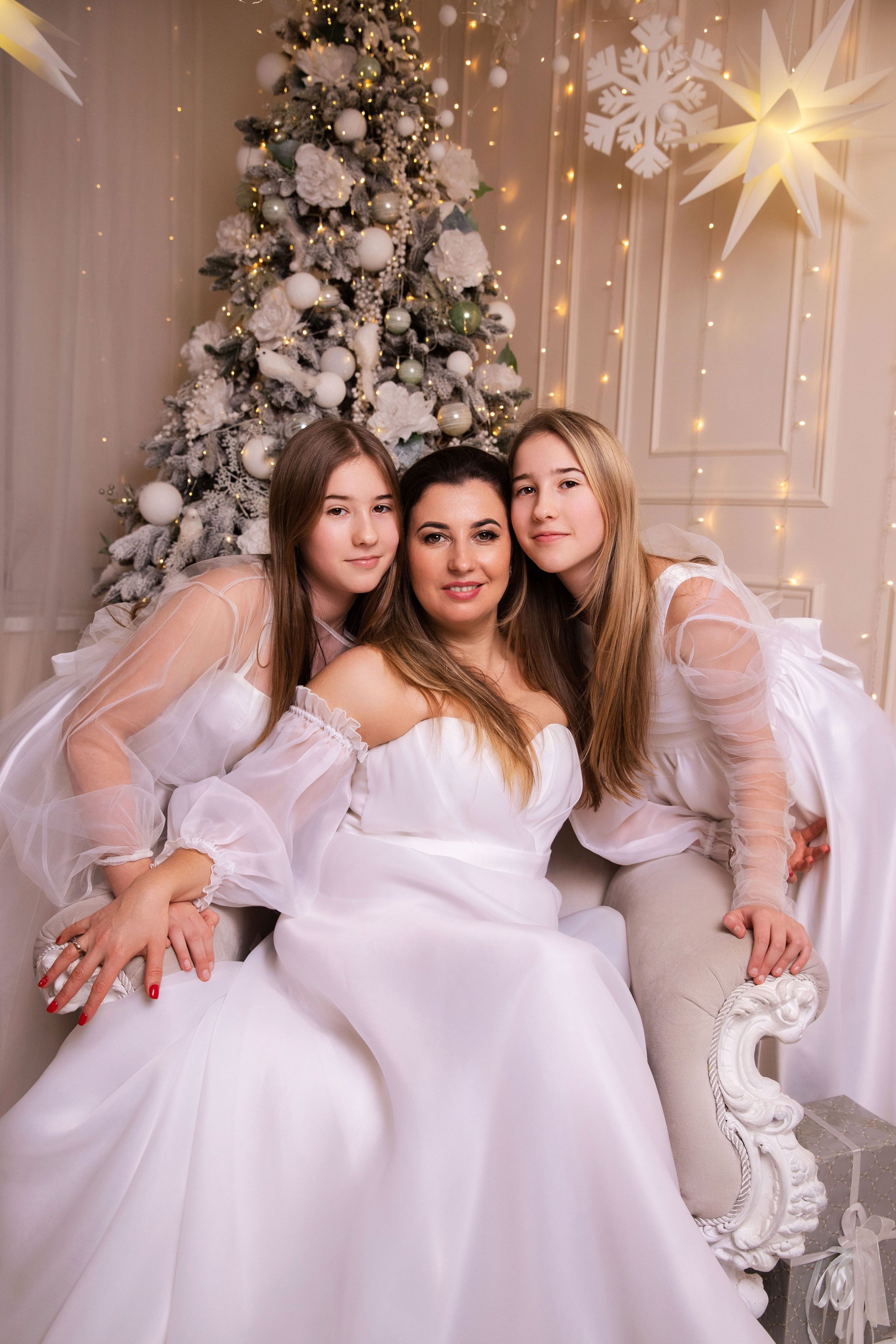 Новорічна зйомка сім"ї Левада. Сімейний та дитячий фотограф Київ, Ірпінь, Буча — Галина Пивоварова