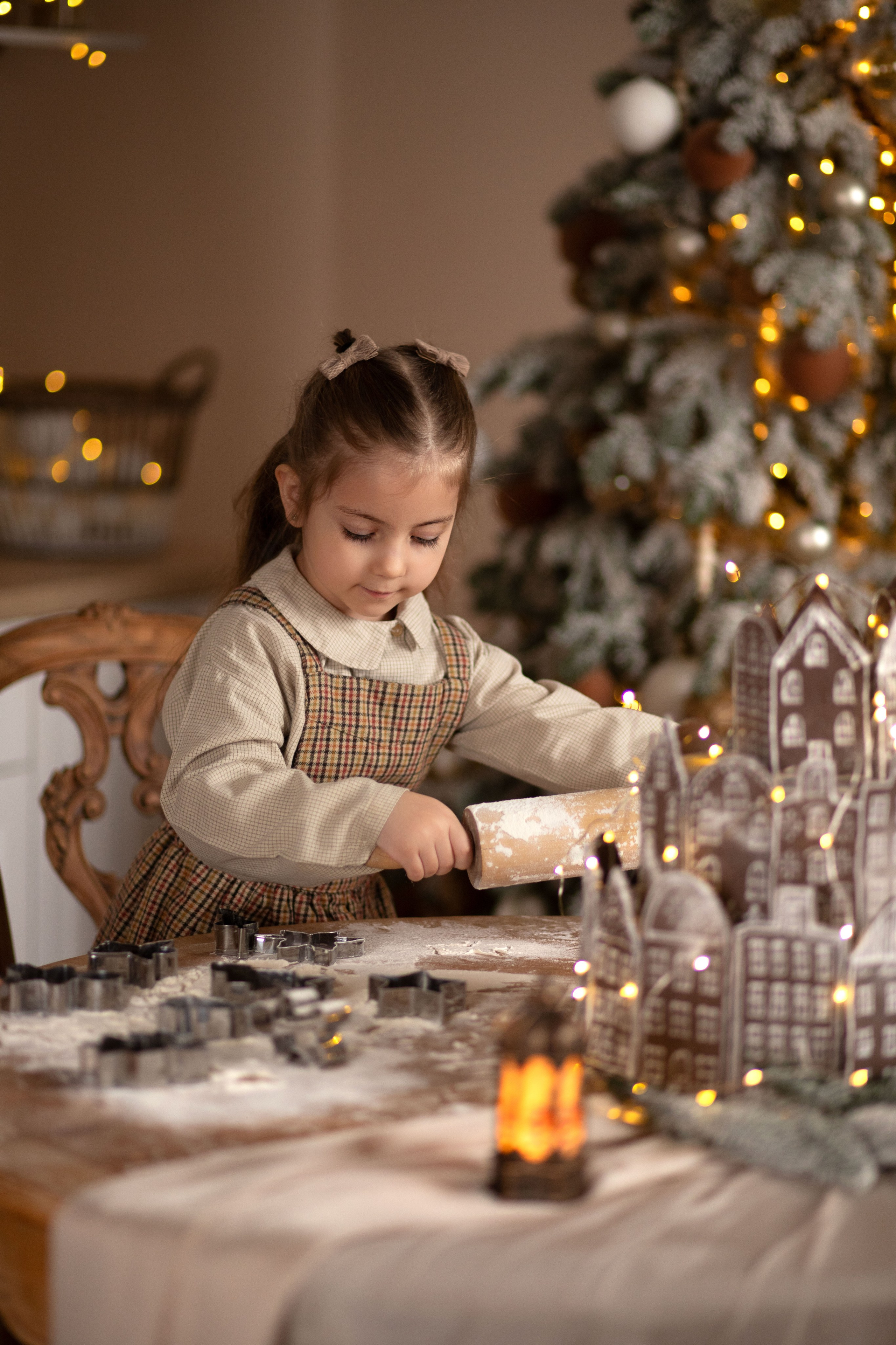 Різдвяний фотовечір з Машенькою. Сімейний та дитячий фотограф Київ, Ірпінь, Буча — Галина Пивоварова