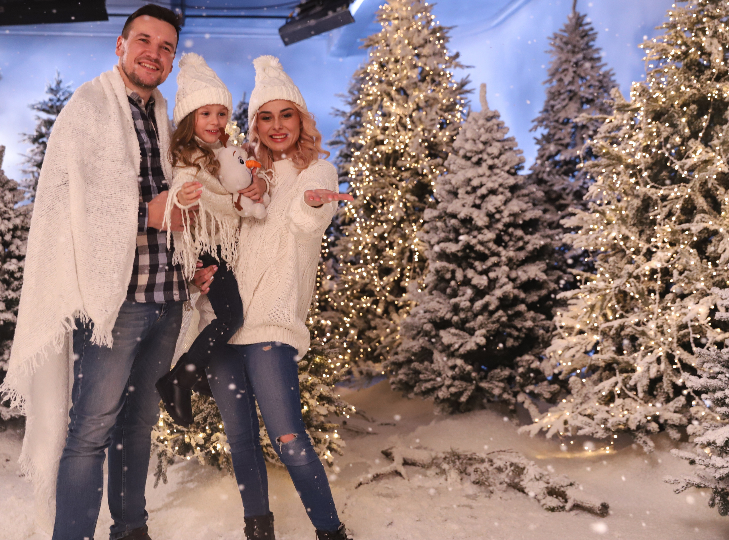 Фотосессия в заснеженном лесу. Сімейний та дитячий фотограф Київ, Ірпінь, Буча — Галина Пивоварова