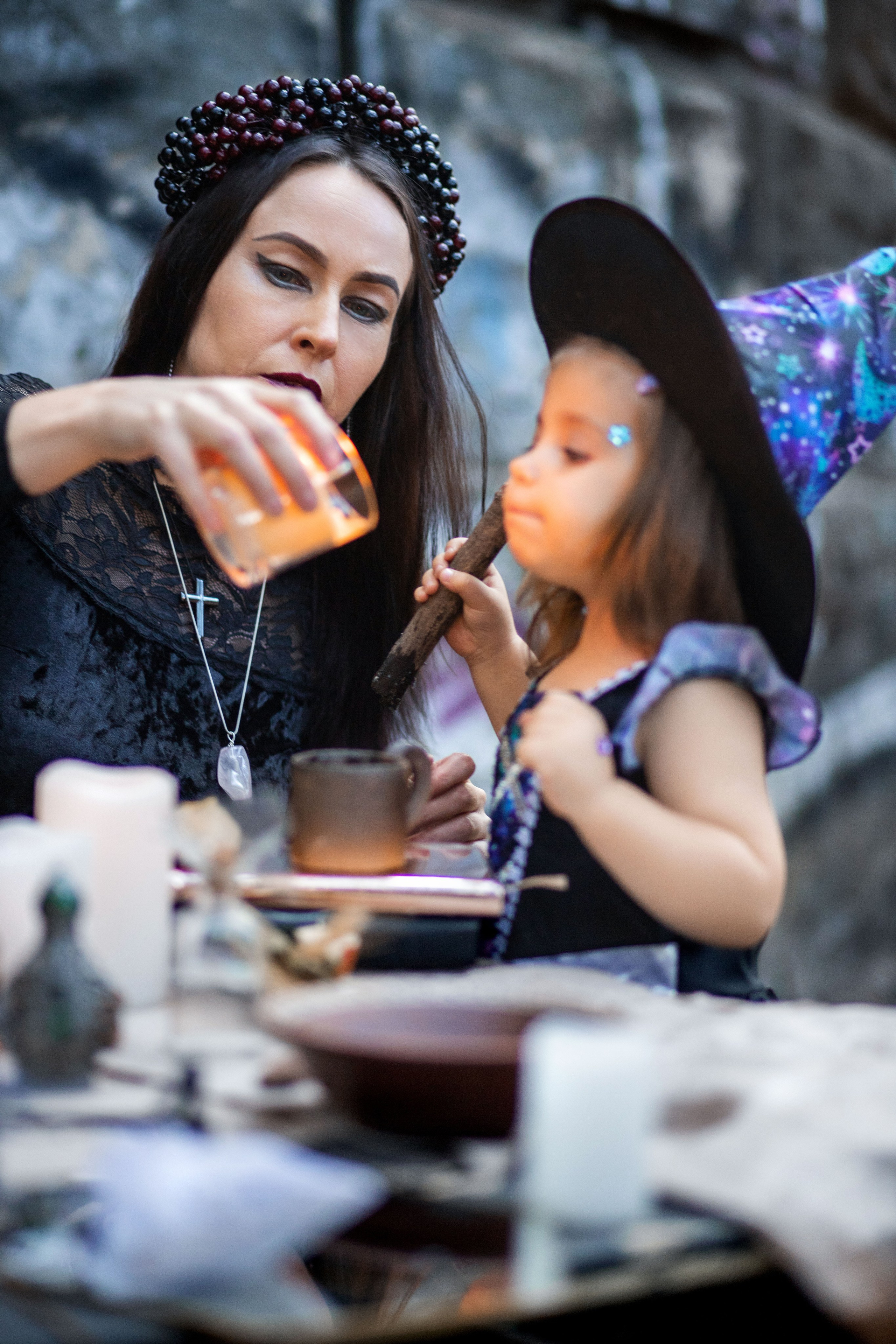 Містична фотозйомка «Відьми». Сімейний та дитячий фотограф Київ, Ірпінь, Буча — Галина Пивоварова