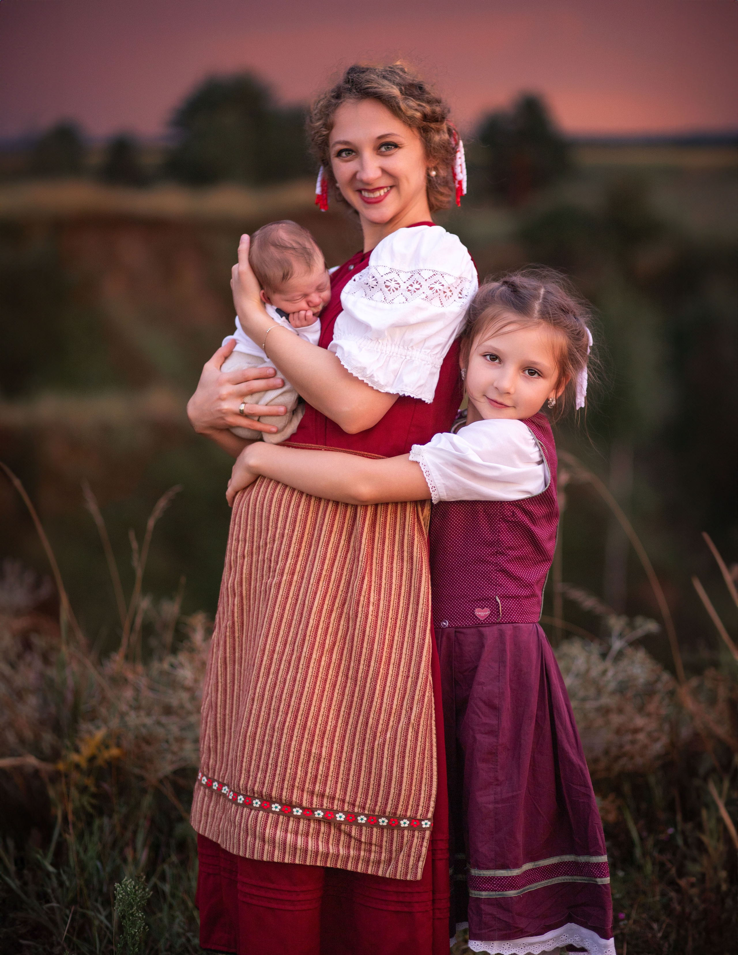 Сімейна фотопрогулянка Надії з дітками. Сімейний та дитячий фотограф Київ, Ірпінь, Буча — Галина Пивоварова