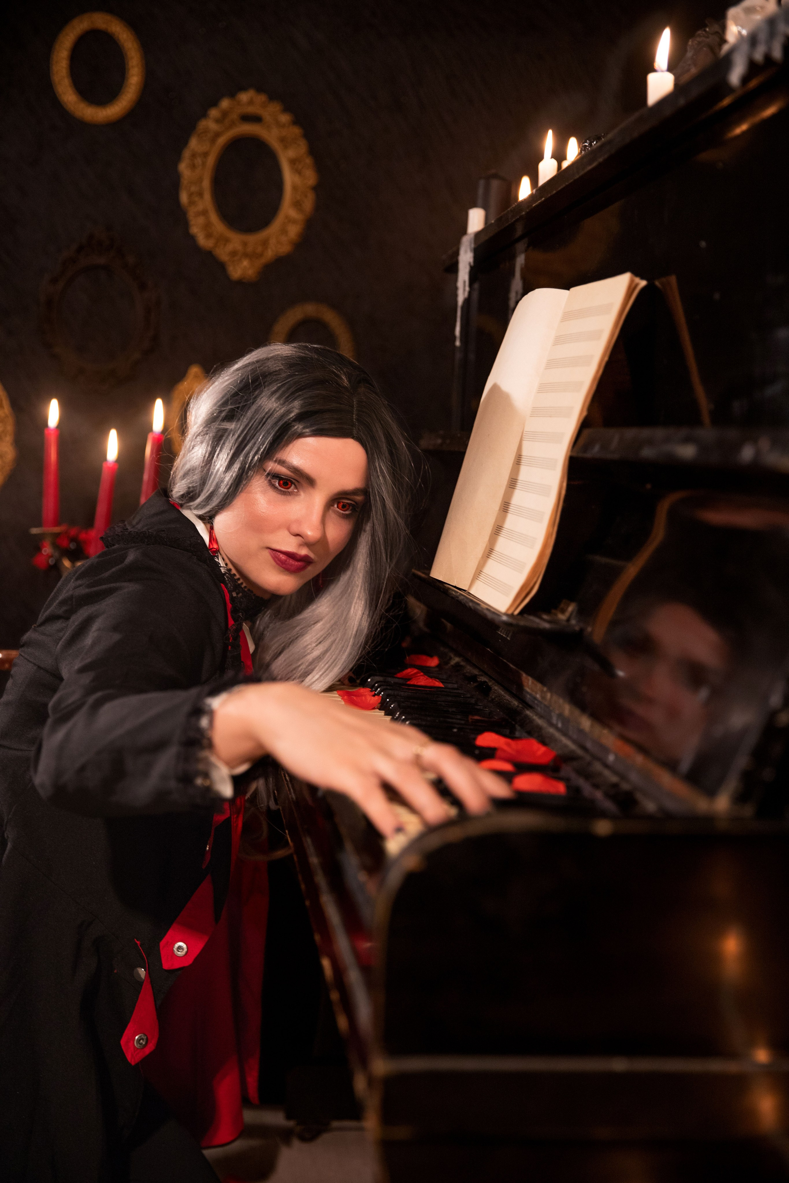 Жіноча фотозйомка з Інною «Вампірська сага». Сімейний та дитячий фотограф Київ, Ірпінь, Буча — Галина Пивоварова