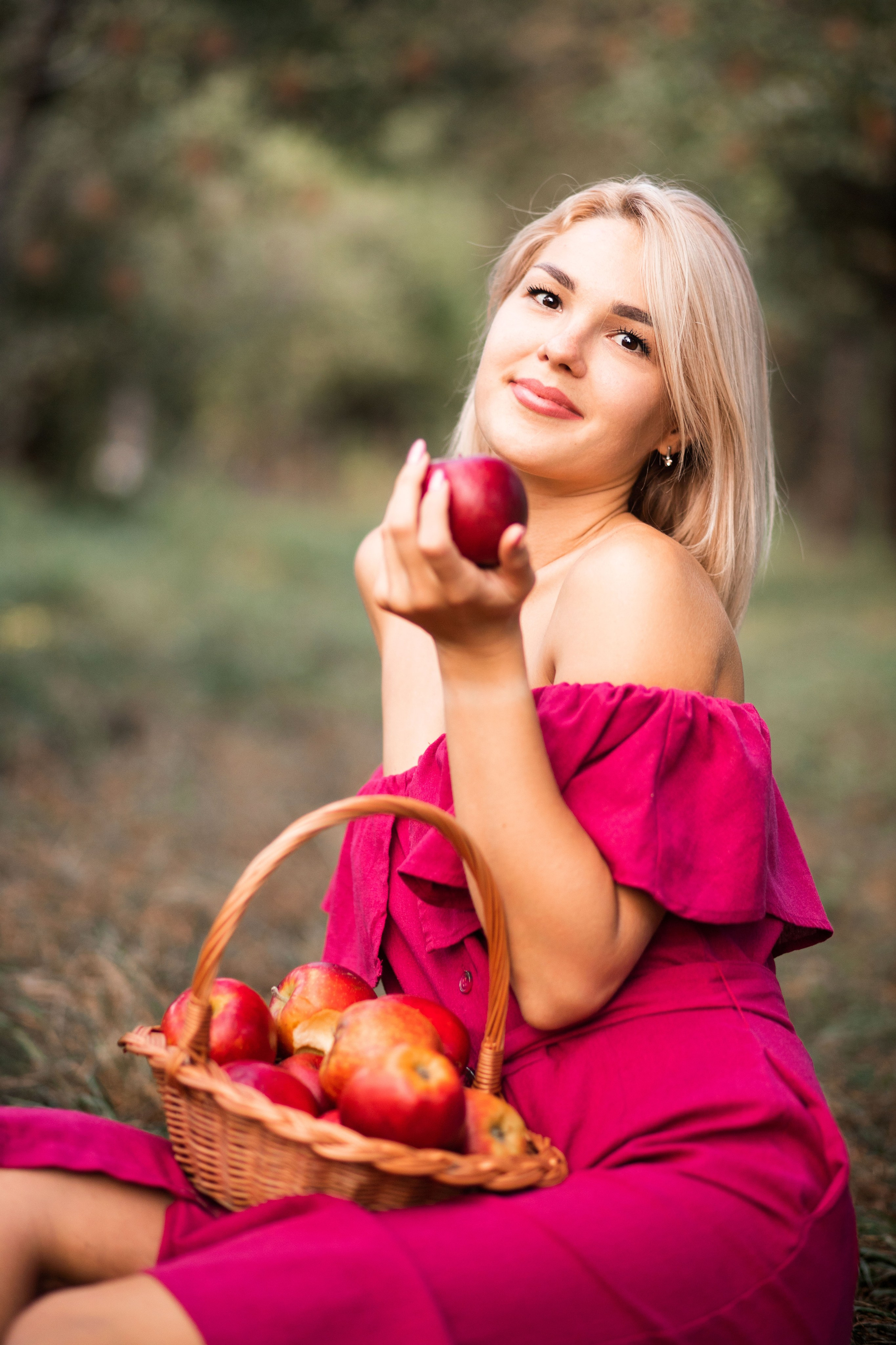 Фотозйомка в осінньому яблуневому саду. Сімейний та дитячий фотограф Київ, Ірпінь, Буча — Галина Пивоварова