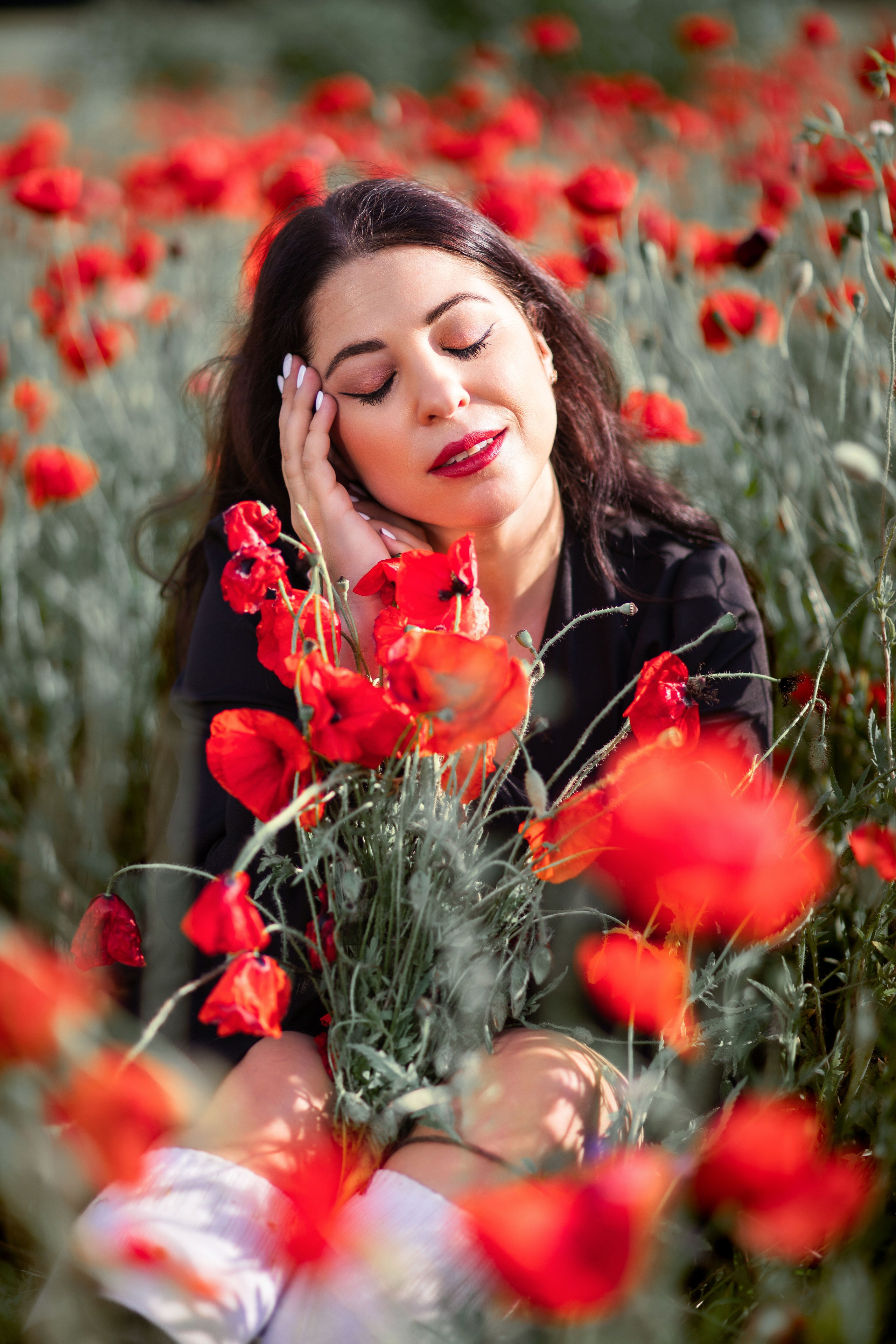 Фотопрогулянка маковим полем з Богданою. Сімейний та дитячий фотограф Київ, Ірпінь, Буча — Галина Пивоварова