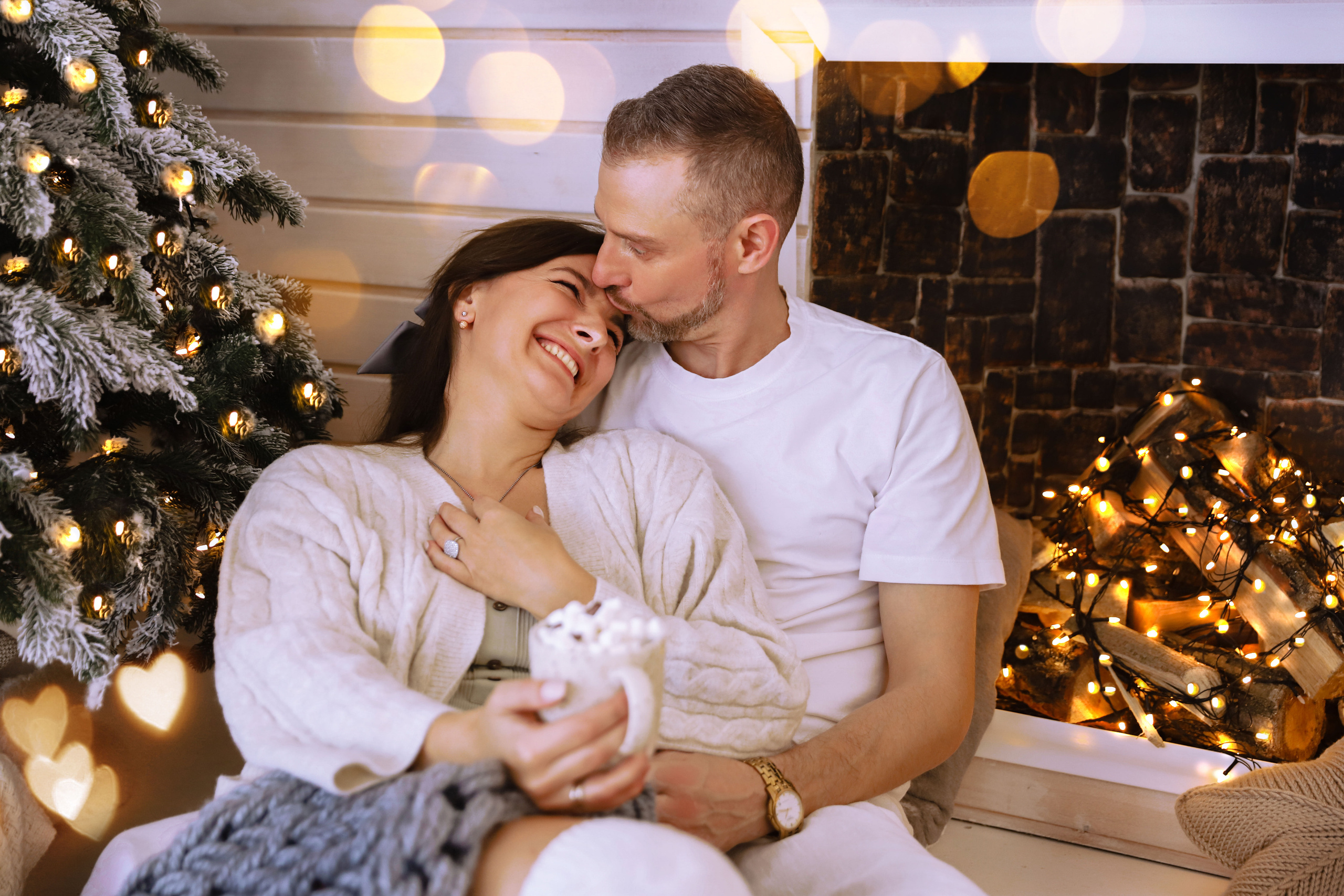 Новорічна Lovestory Наталії та Андрія. Сімейний та дитячий фотограф Київ, Ірпінь, Буча — Галина Пивоварова