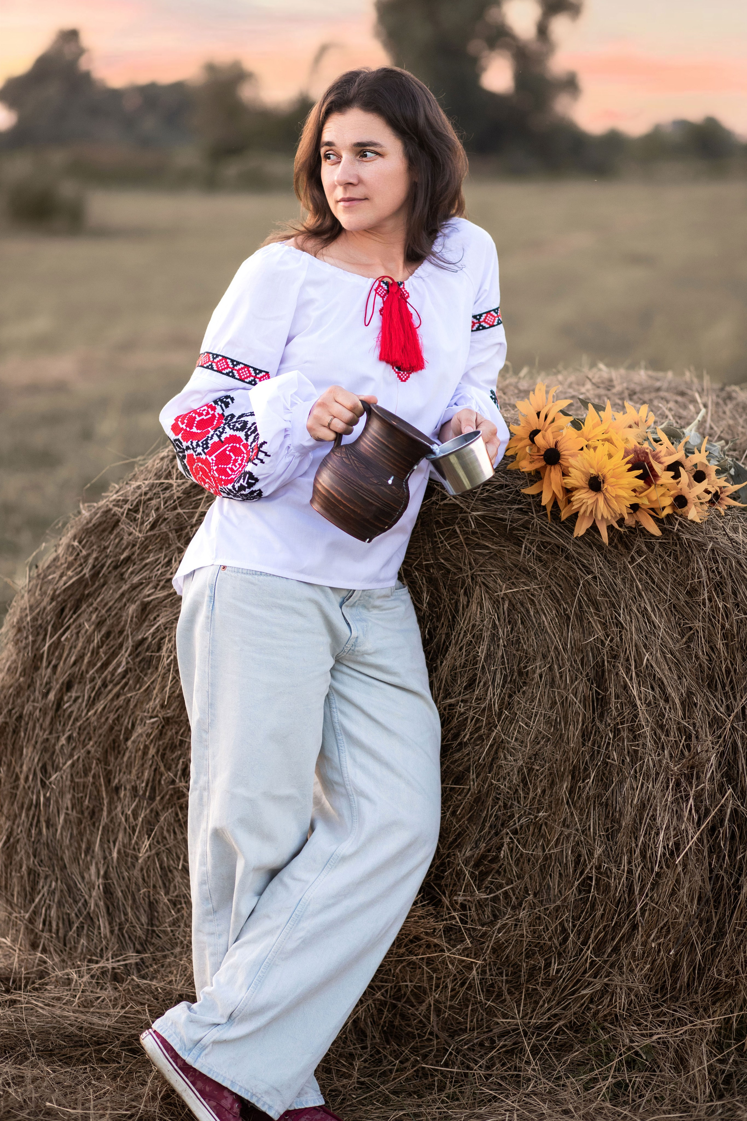 Сімейна фотопрогулянка полем. Сімейний та дитячий фотограф Київ, Ірпінь, Буча — Галина Пивоварова
