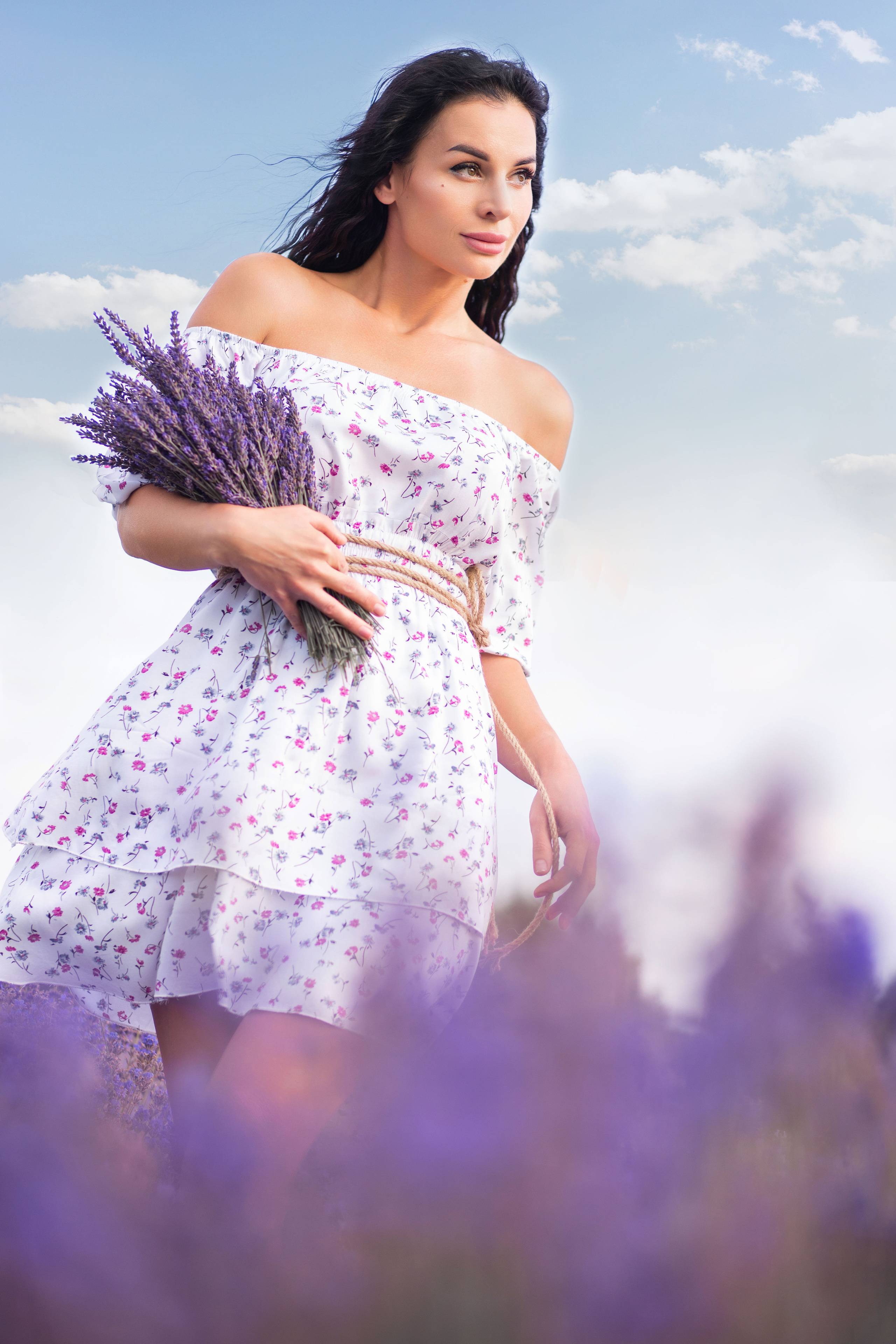 Лавандова прогулянка з Юлею. Сімейний та дитячий фотограф Київ, Ірпінь, Буча — Галина Пивоварова