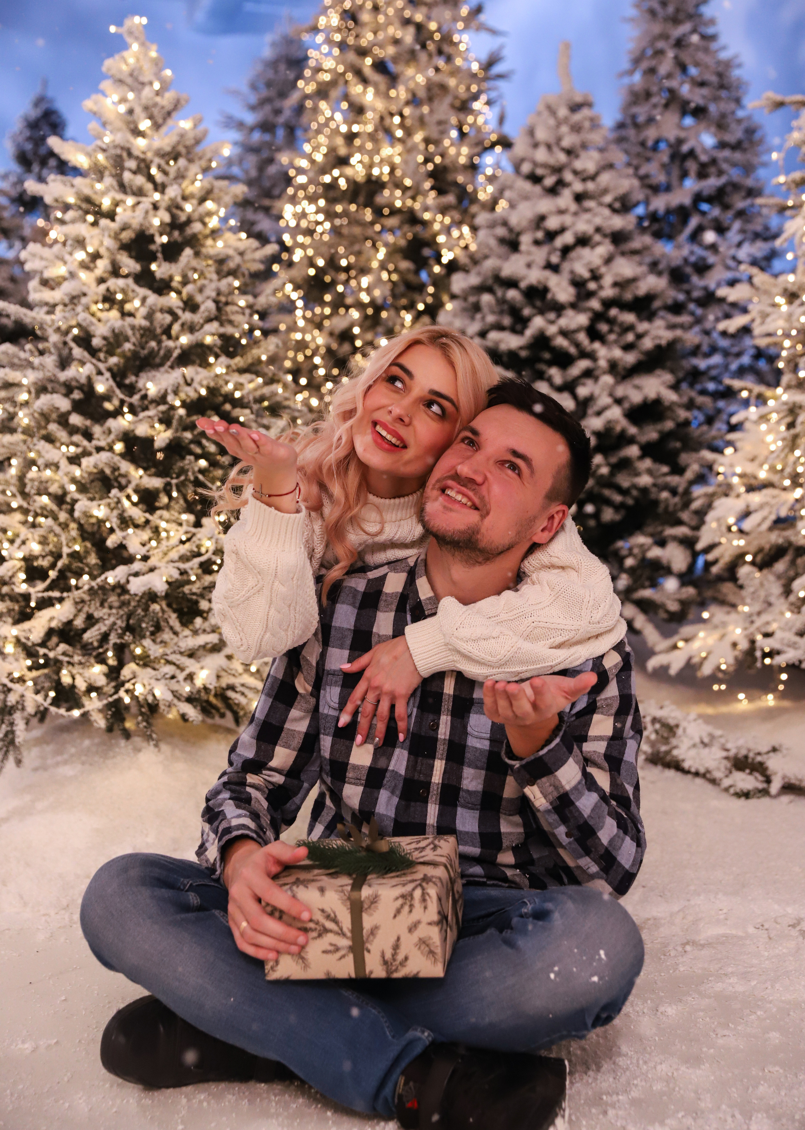 Фотосессия в заснеженном лесу. Сімейний та дитячий фотограф Київ, Ірпінь, Буча — Галина Пивоварова