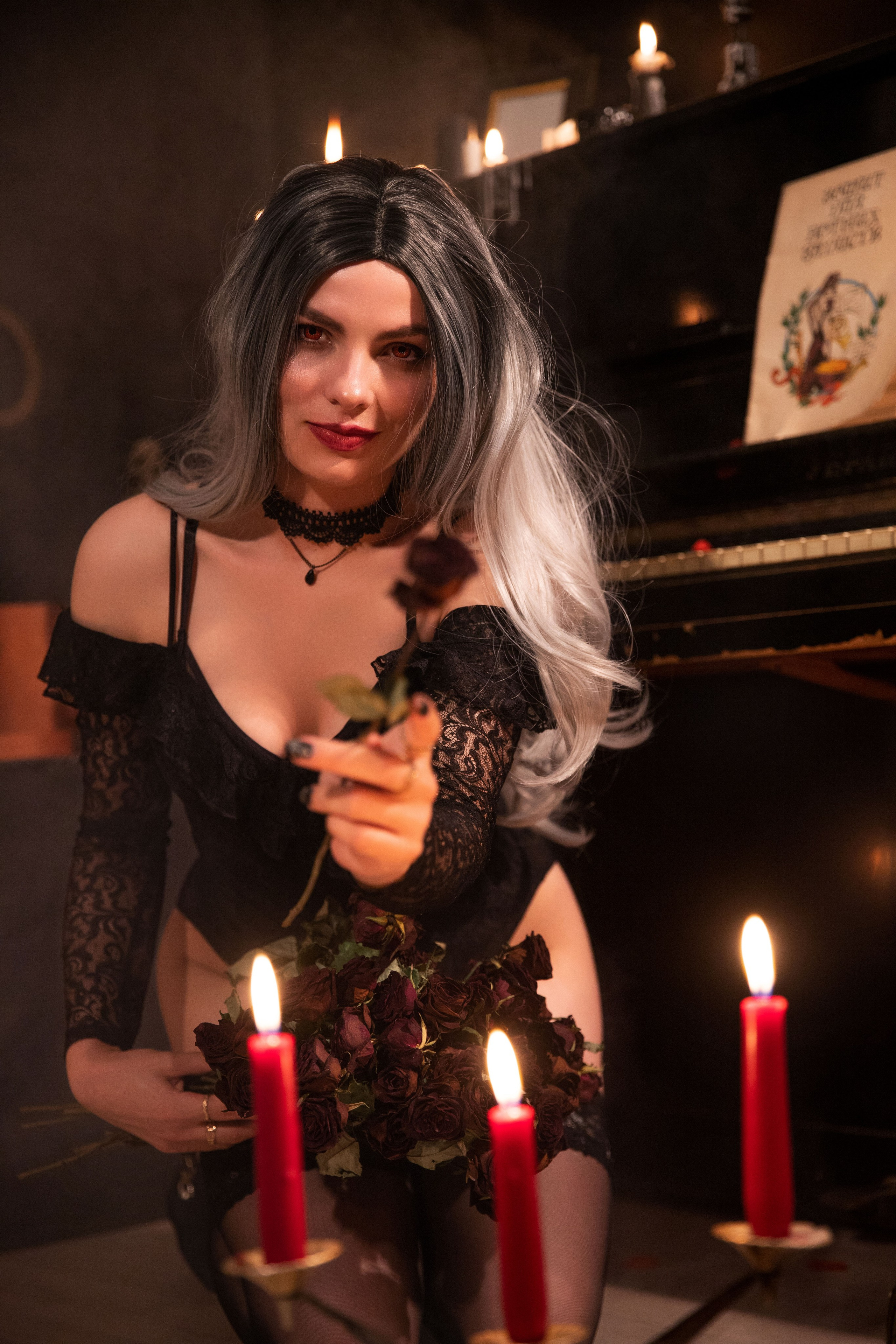 Жіноча фотозйомка з Інною «Вампірська сага». Сімейний та дитячий фотограф Київ, Ірпінь, Буча — Галина Пивоварова