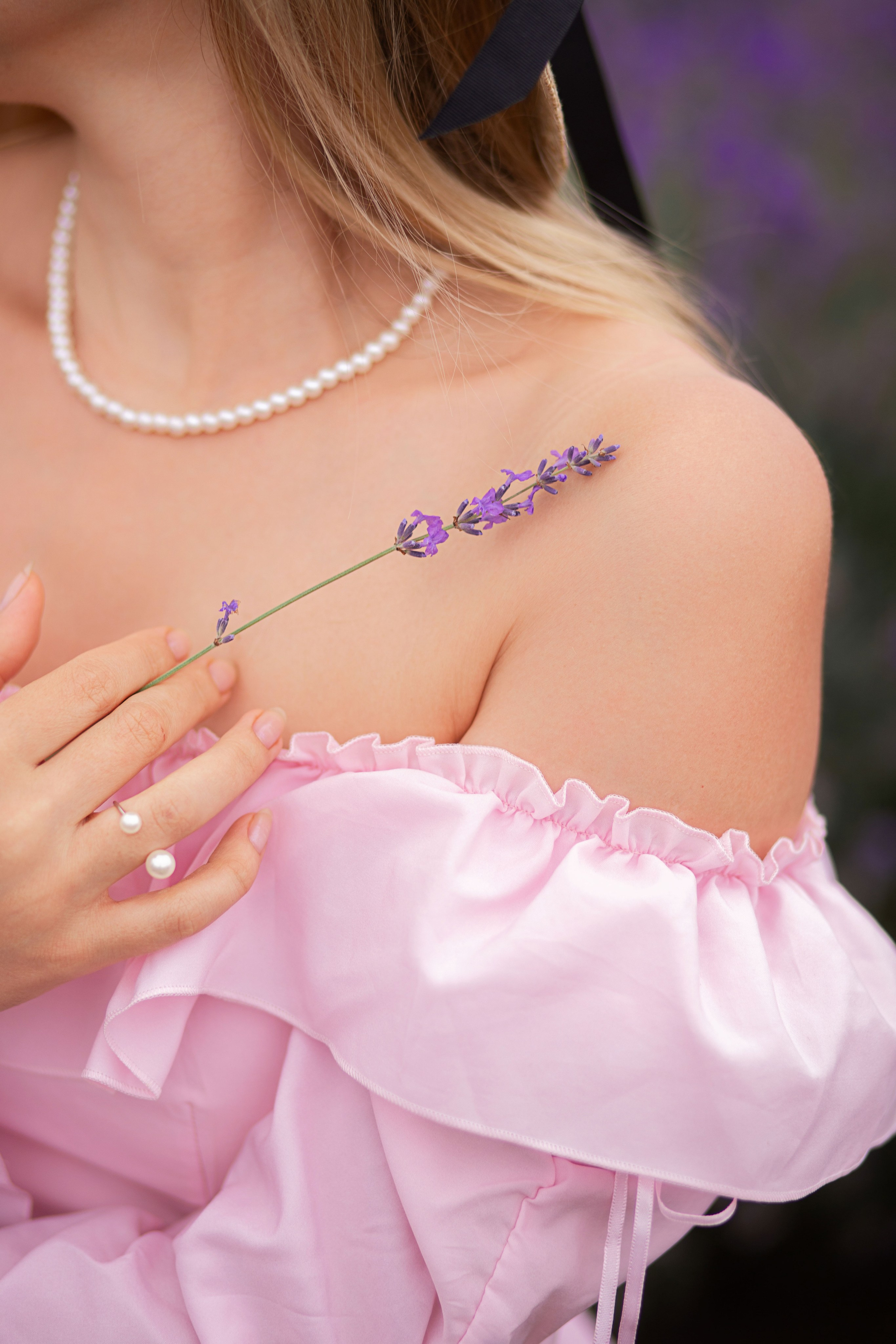 Жіноча фотопрогулянка по лавандовому саду з Настею. Сімейний та дитячий фотограф Київ, Ірпінь, Буча — Галина Пивоварова