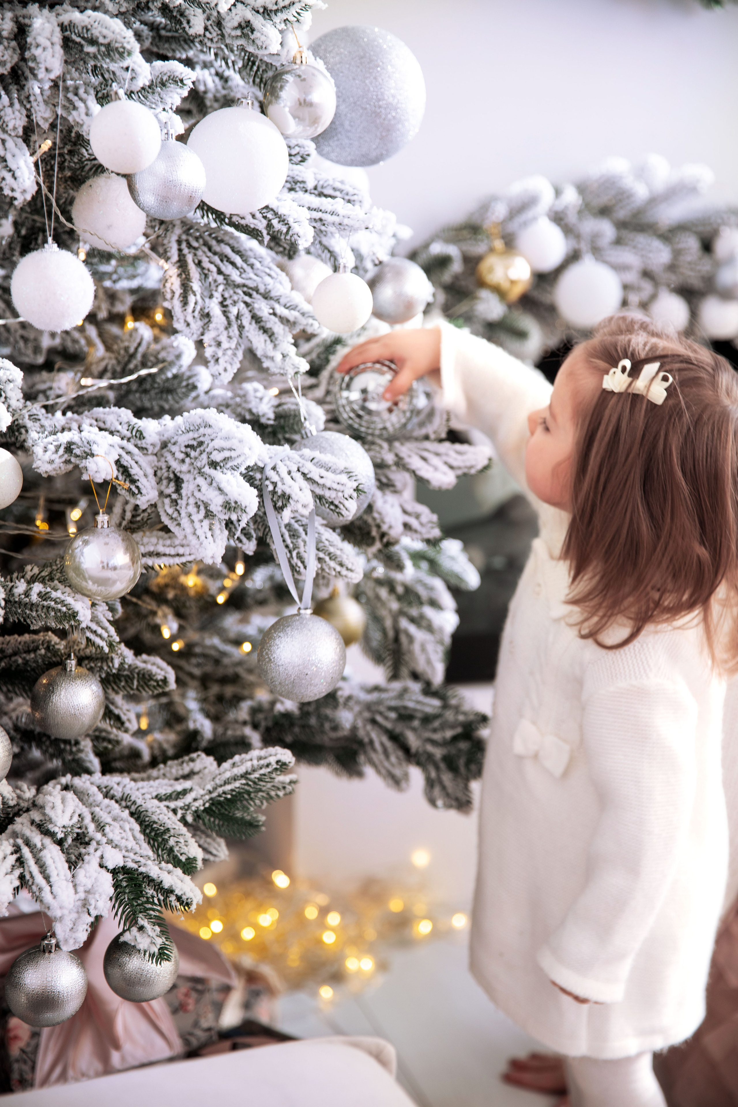 Дитяча новорічна фотосесія Марійки з мамою Яною. Сімейний та дитячий фотограф Київ, Ірпінь, Буча — Галина Пивоварова