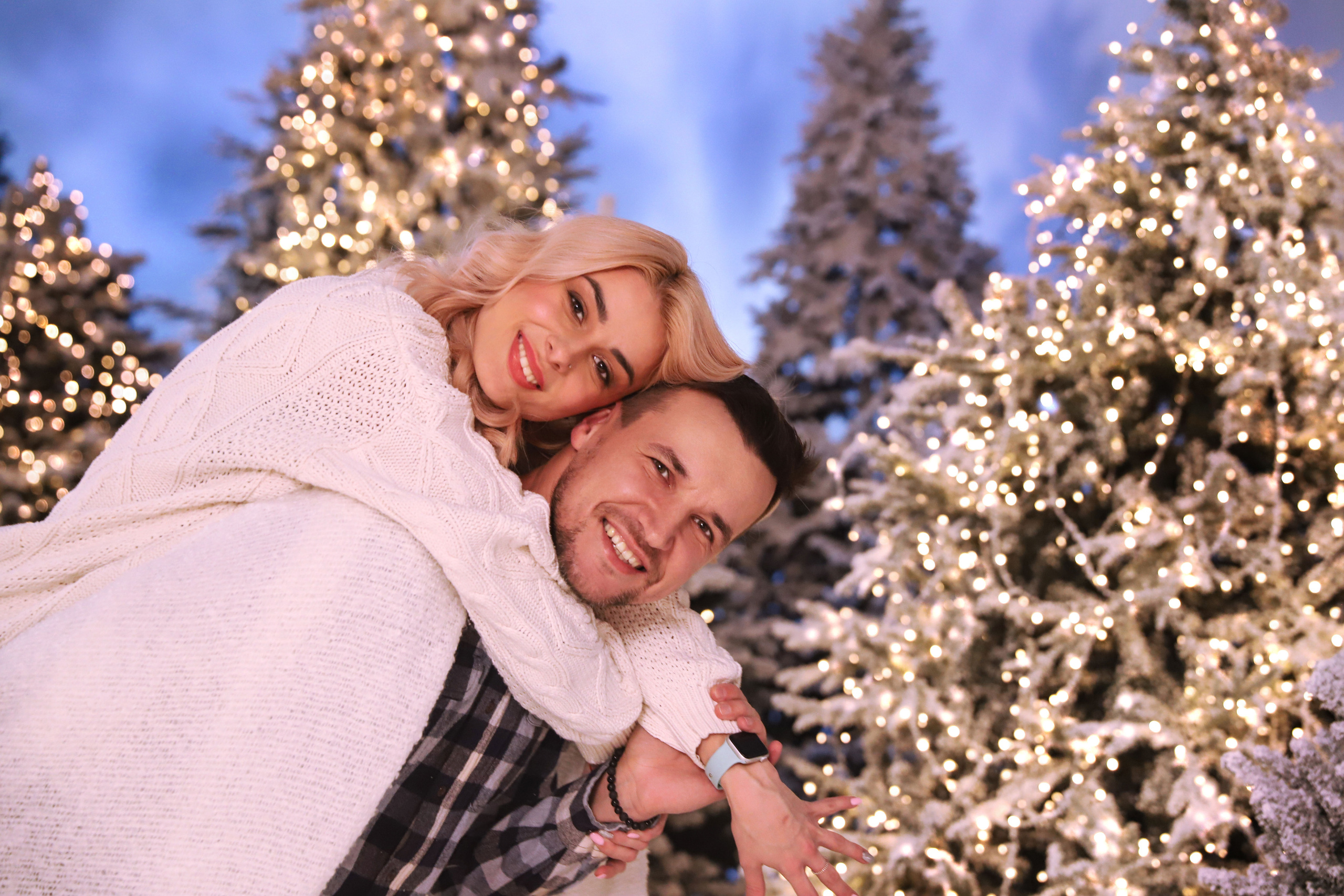 Семейная фотосессия в заснеженном лесу. Сімейний та дитячий фотограф Київ, Ірпінь, Буча — Галина Пивоварова