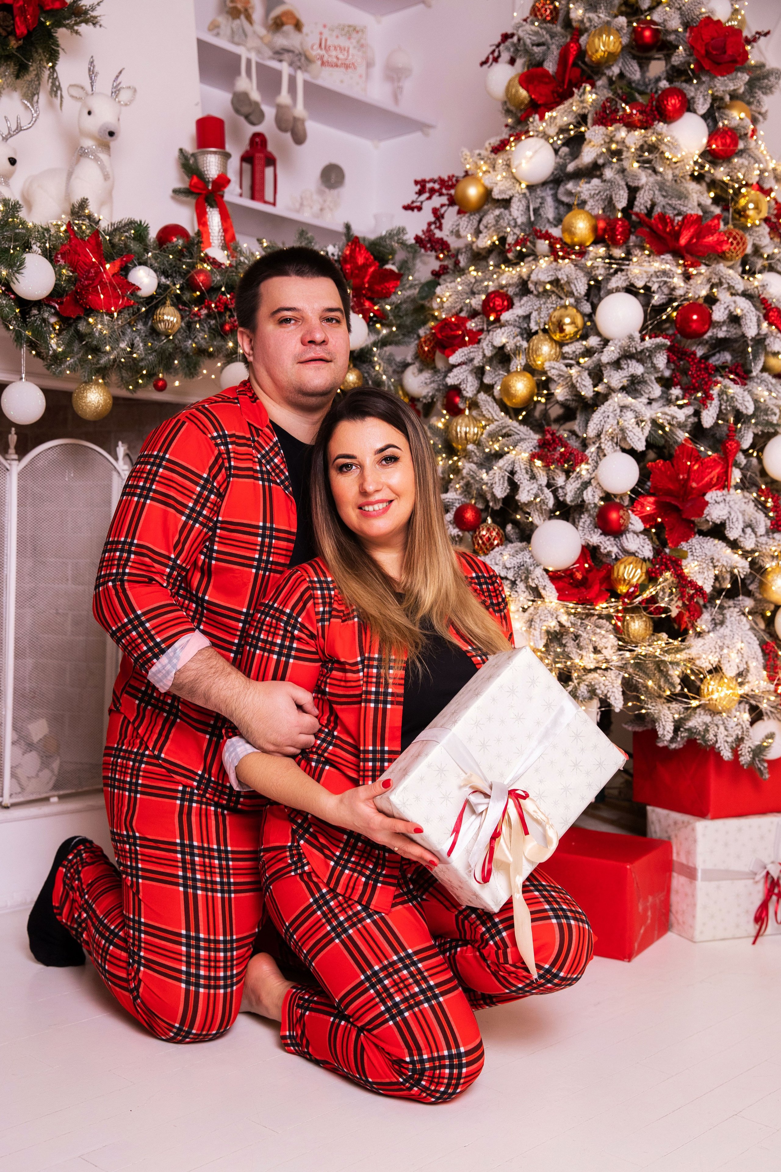 Новорічна зйомка сім"ї Левада. Сімейний та дитячий фотограф Київ, Ірпінь, Буча — Галина Пивоварова