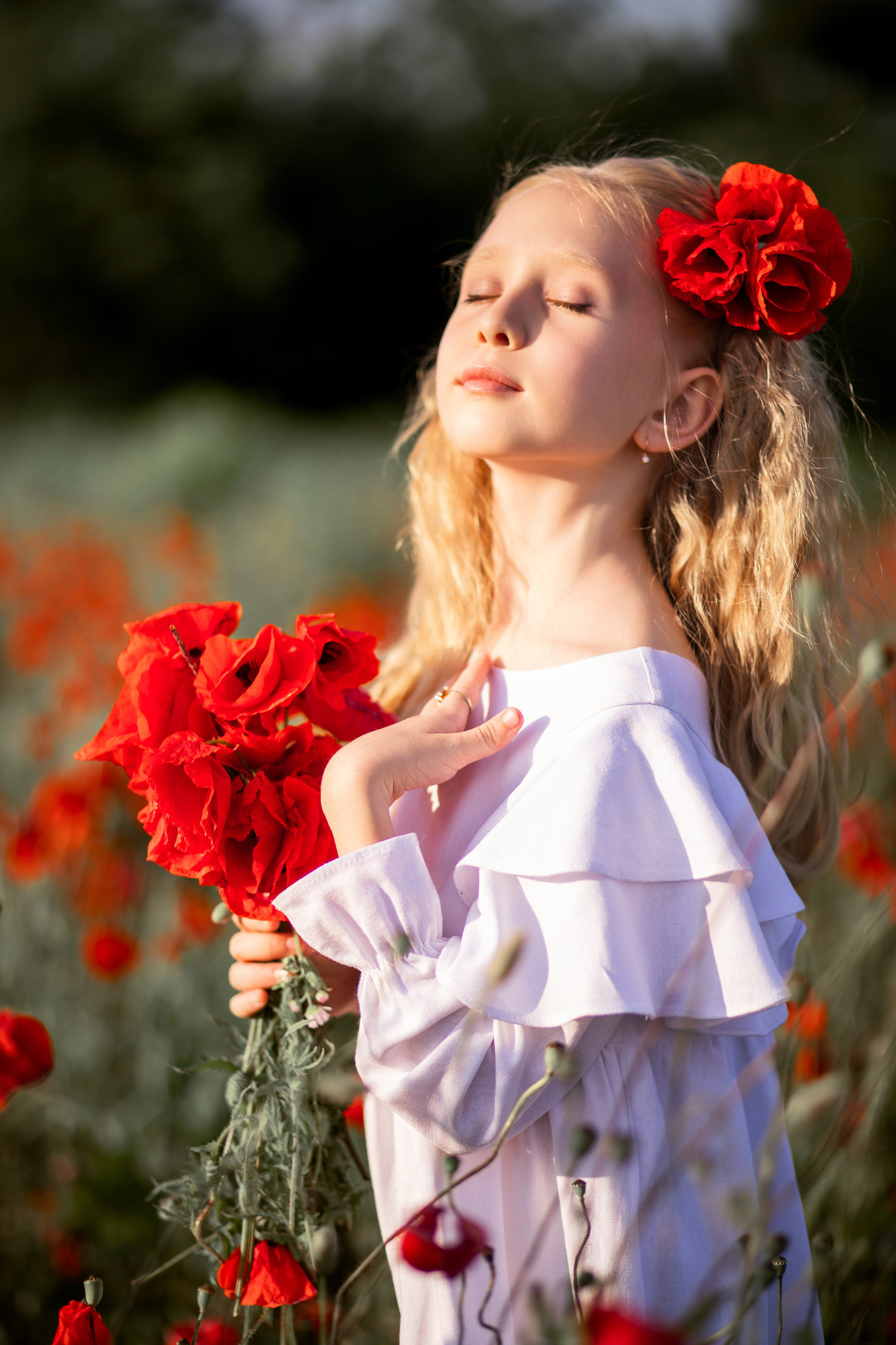 Фотопрогулянка маковим полем з Юлечкою. Сімейний та дитячий фотограф Київ, Ірпінь, Буча — Галина Пивоварова