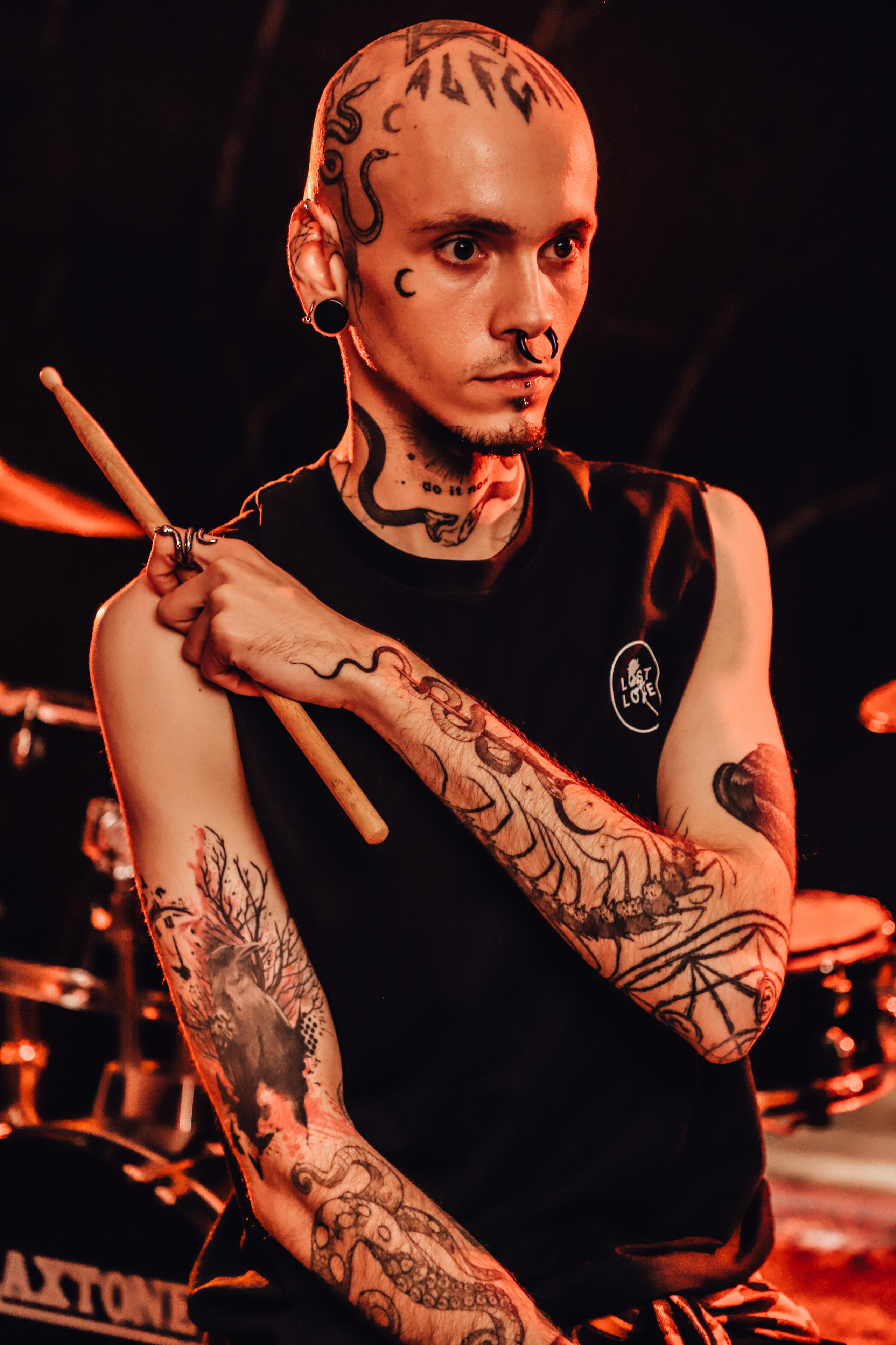 Фотосесія з барабанами «І музика може стати зброєю». Сімейний та дитячий фотограф Київ, Ірпінь, Буча — Галина Пивоварова