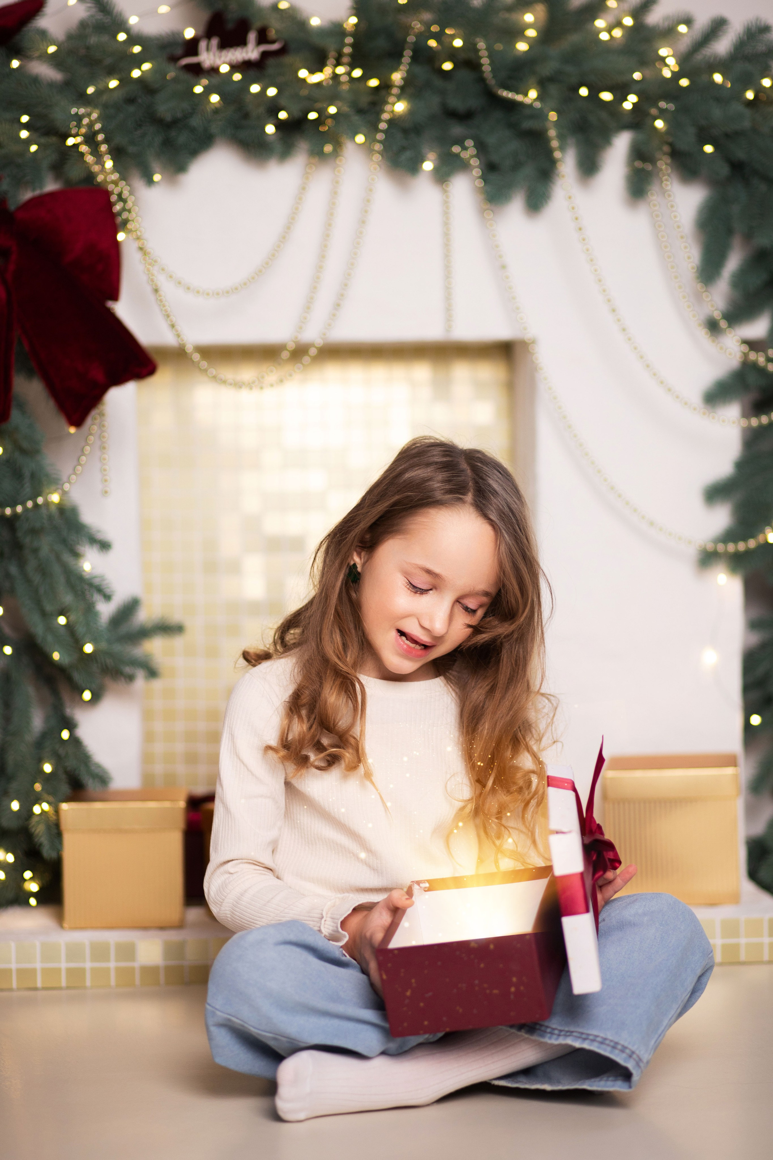 Студійна дитяча фотозйомка з Поліночкою. Сімейний та дитячий фотограф Київ, Ірпінь, Буча — Галина Пивоварова