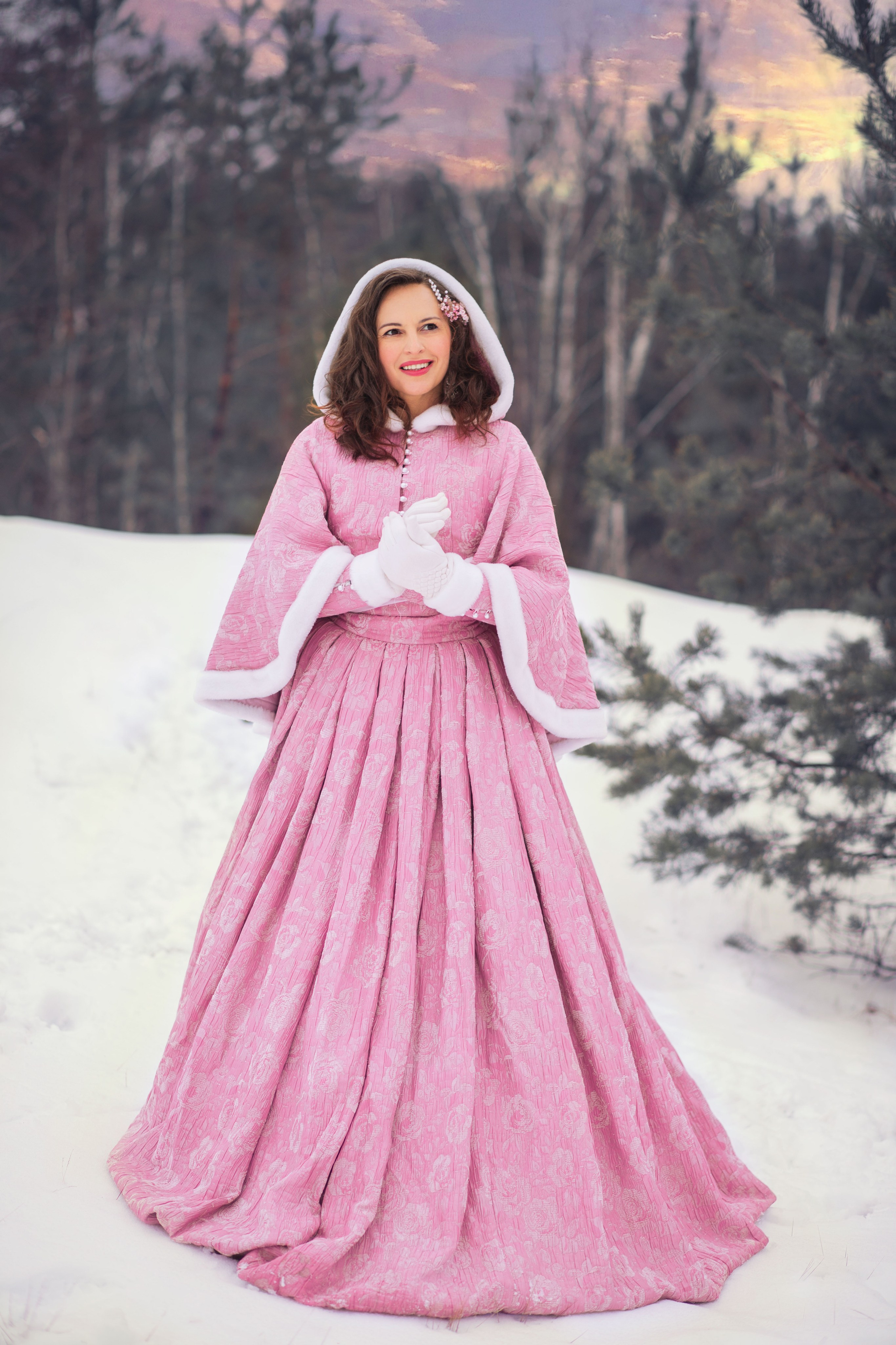 Зимова казкова фотопрогулянка Юлії і Кіріла. Сімейний та дитячий фотограф Київ, Ірпінь, Буча — Галина Пивоварова