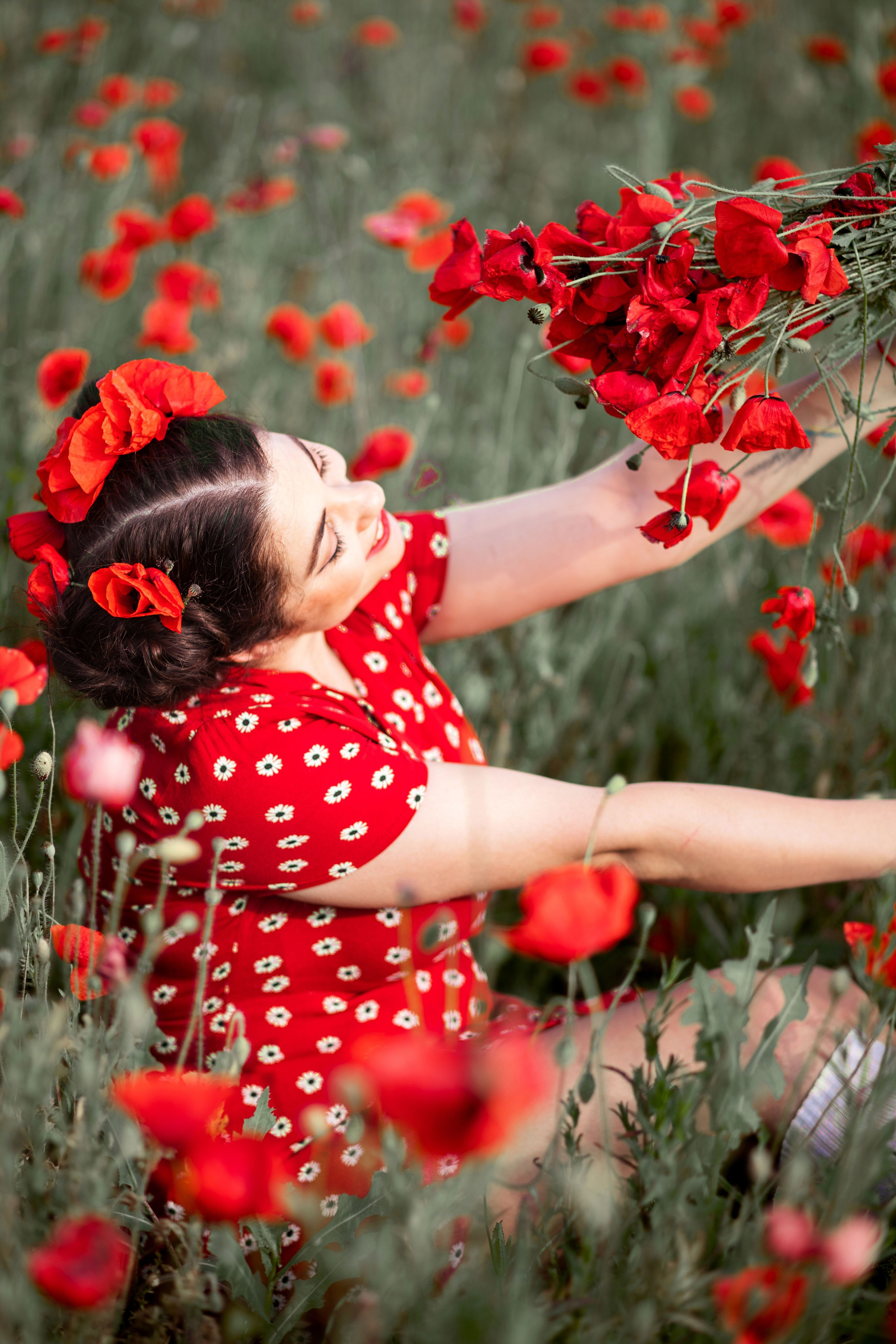Фотопрогулянка маковим полем з Богданою. Сімейний та дитячий фотограф Київ, Ірпінь, Буча — Галина Пивоварова