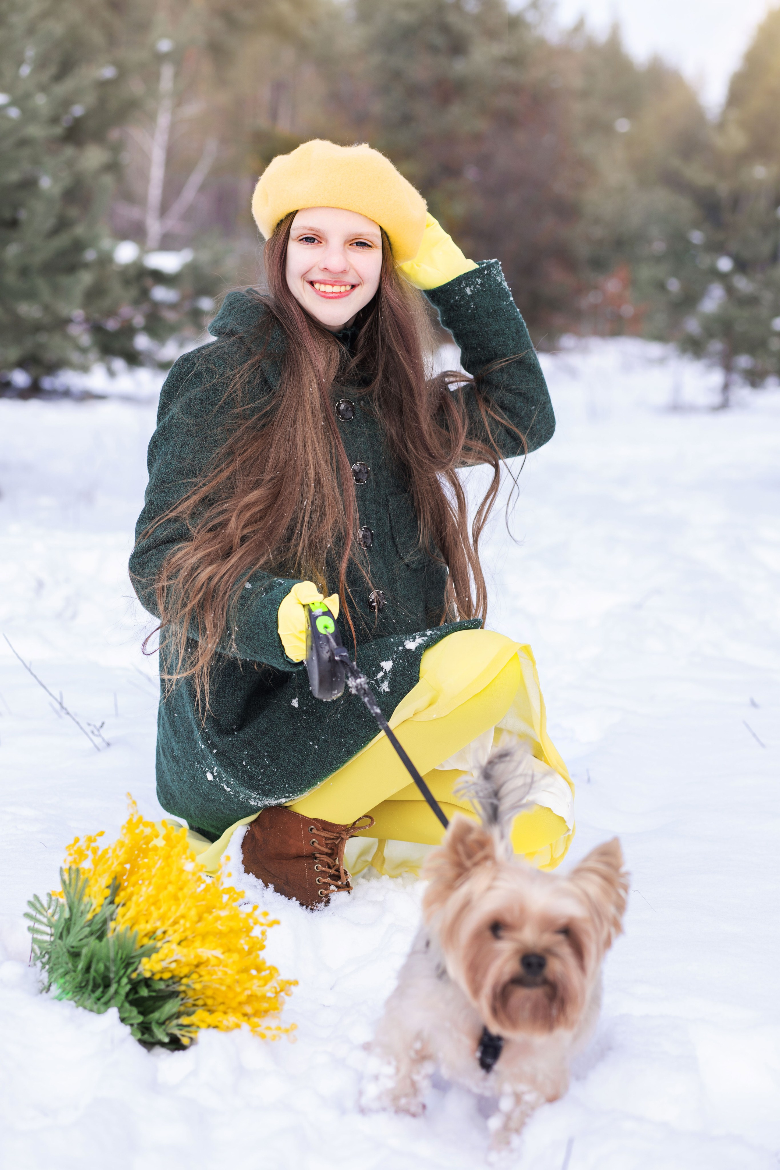Фотозйомка «Перші квіти весни». Сімейний та дитячий фотограф Київ, Ірпінь, Буча — Галина Пивоварова